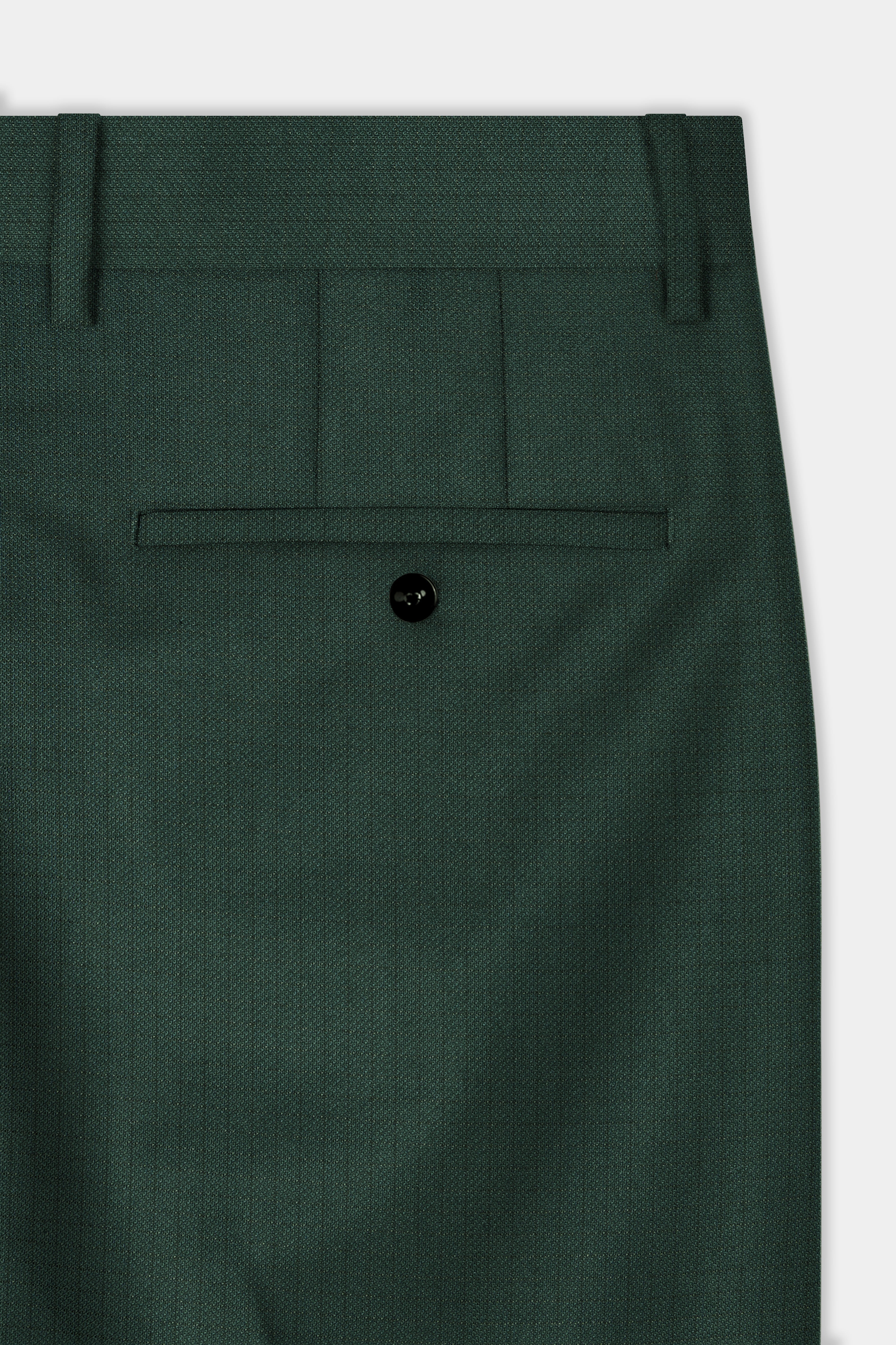 Everglade Green Micro Checkered Wool Rich Suit