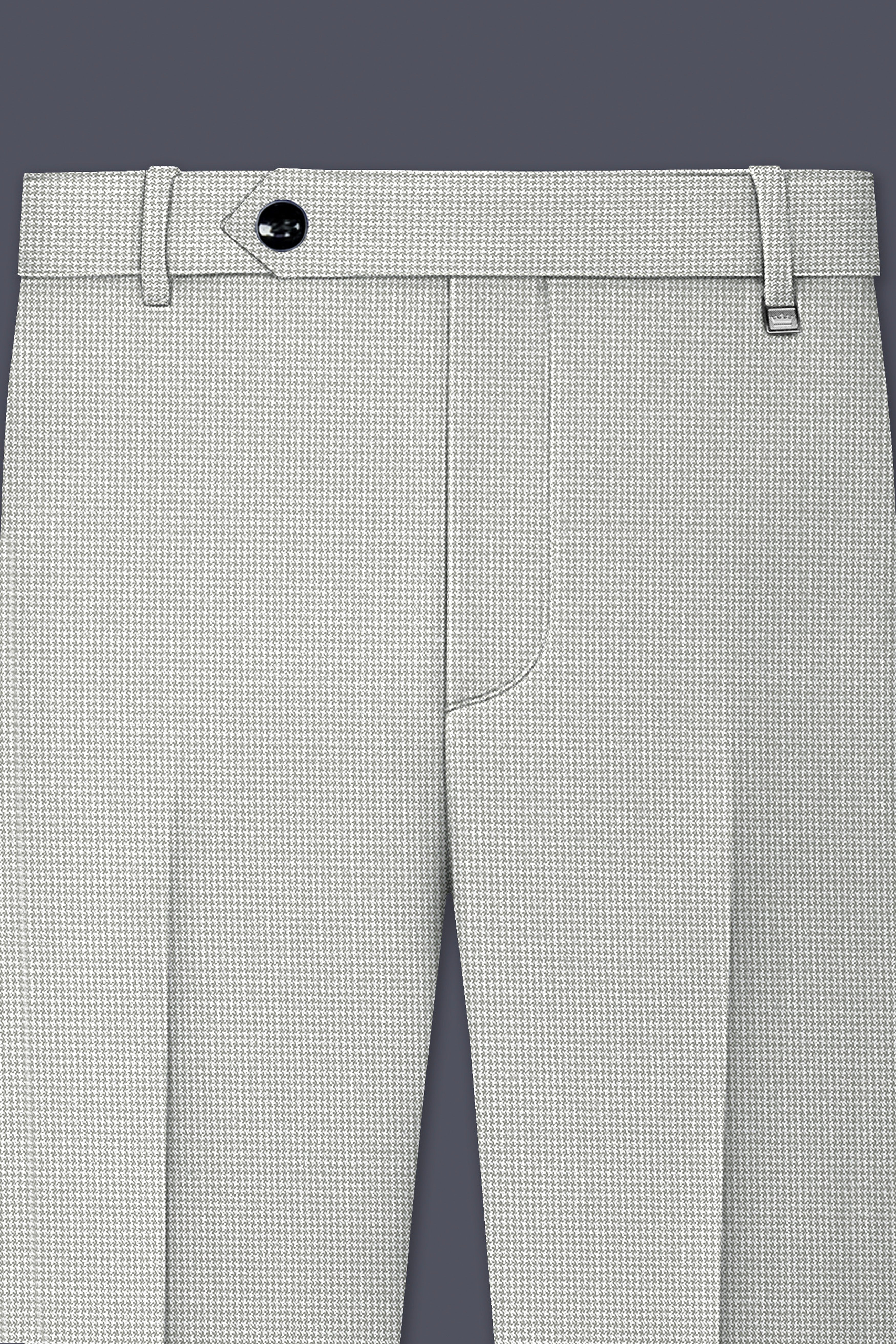 Shady Lady Grey houndstooth Wool Rich Suit