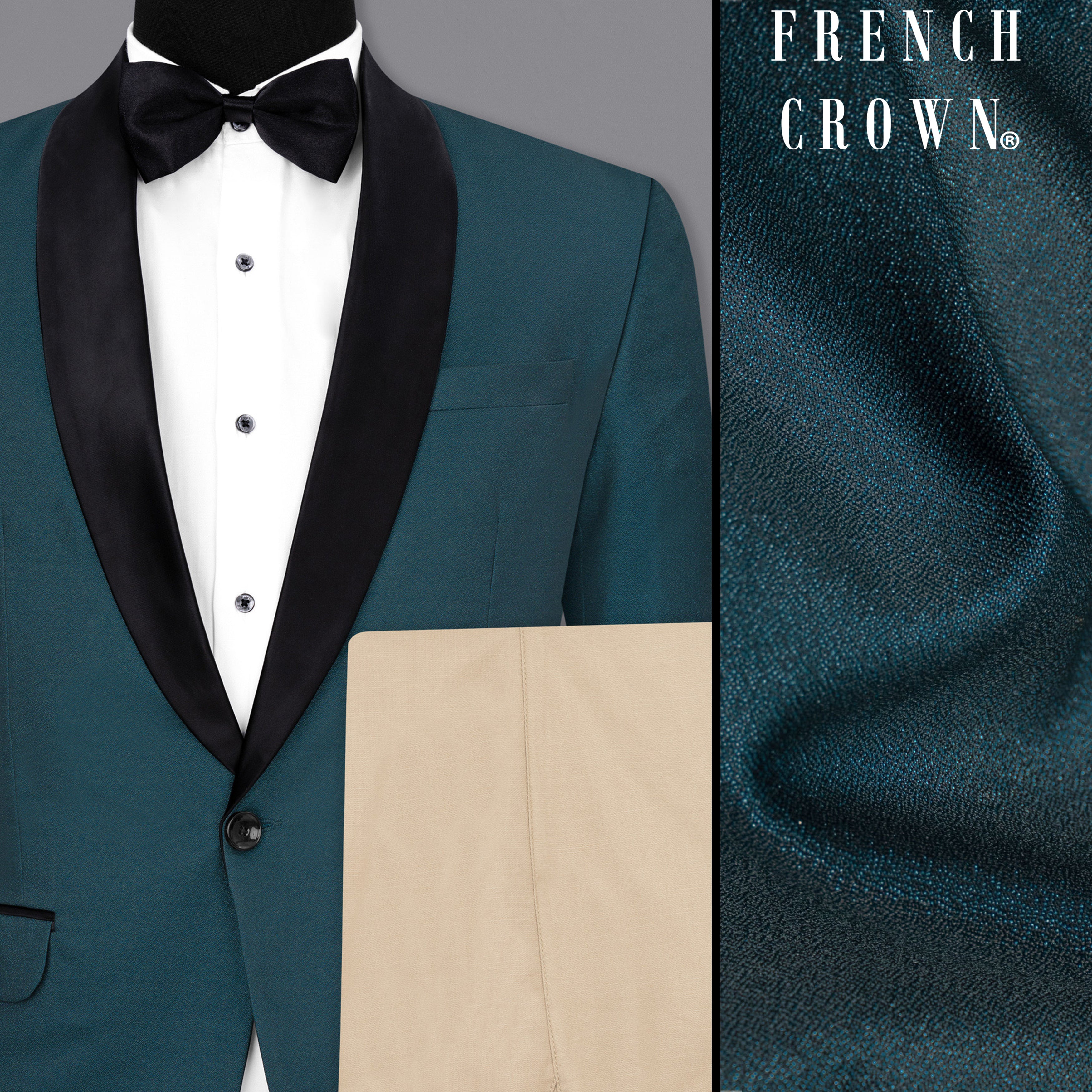 Cyprus Green Designer Tuxedo Suit
