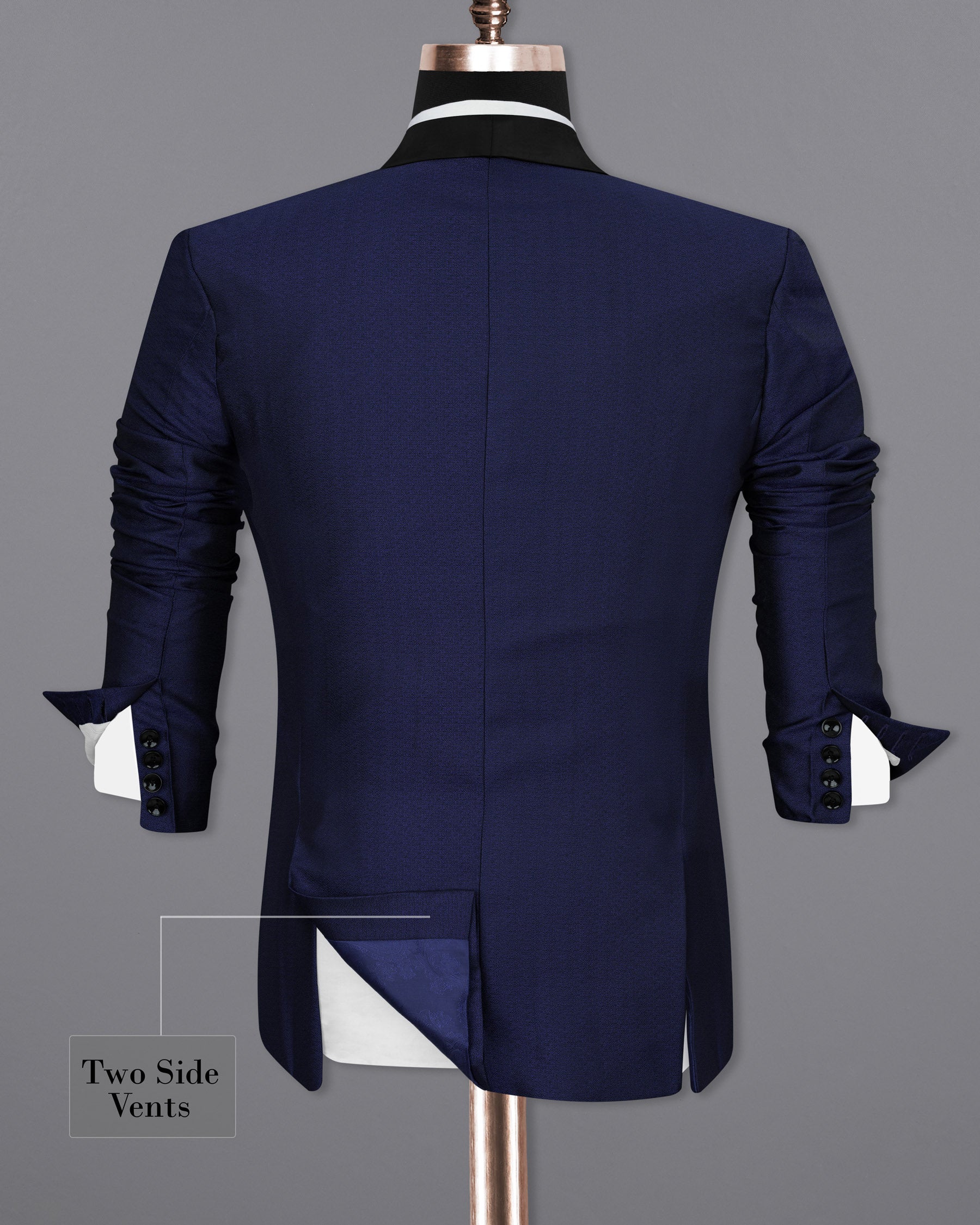 Cloud Burst Blue Designer Tuxedo Suit