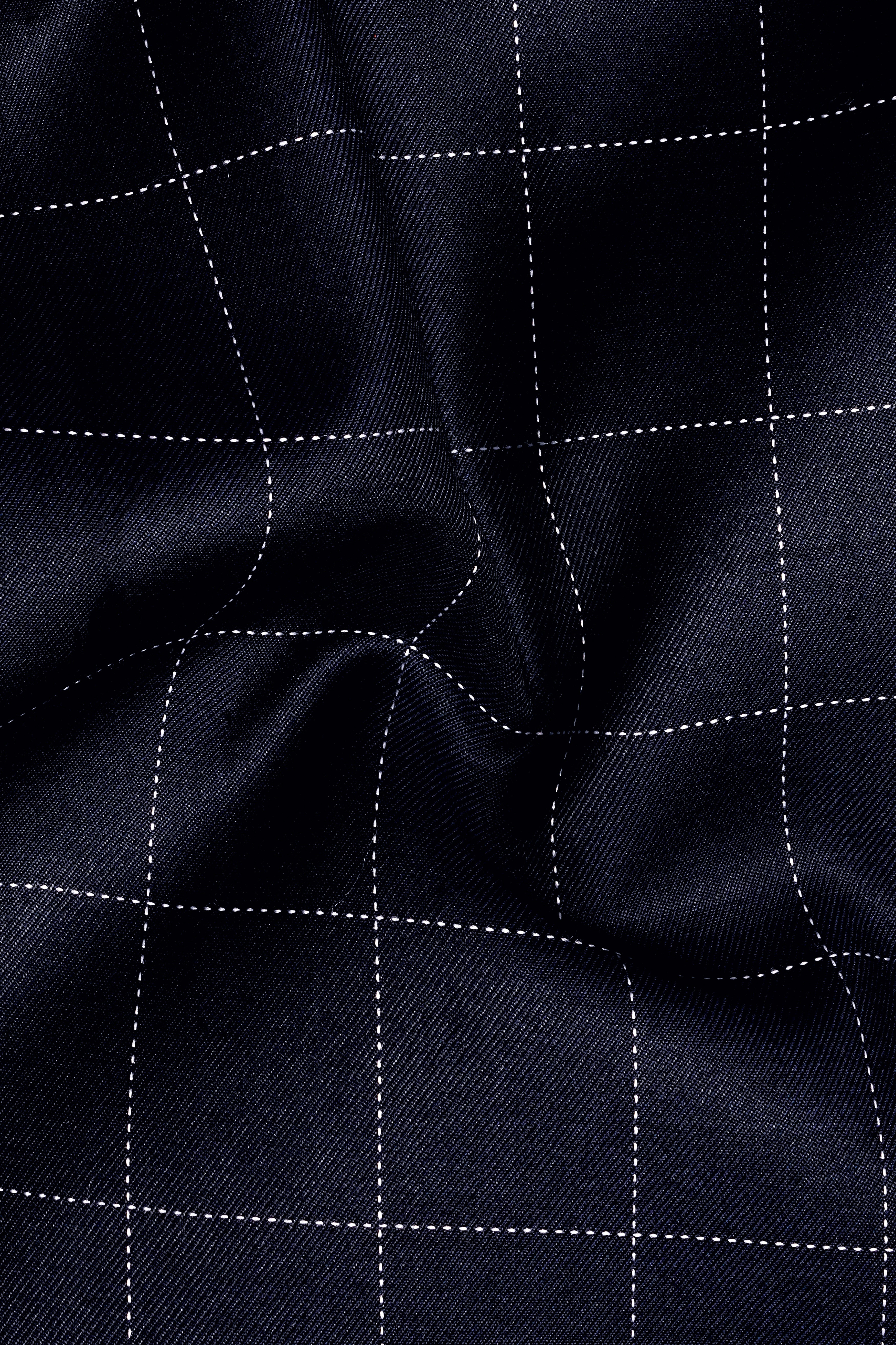 Thunder Blue Windowpane Suit