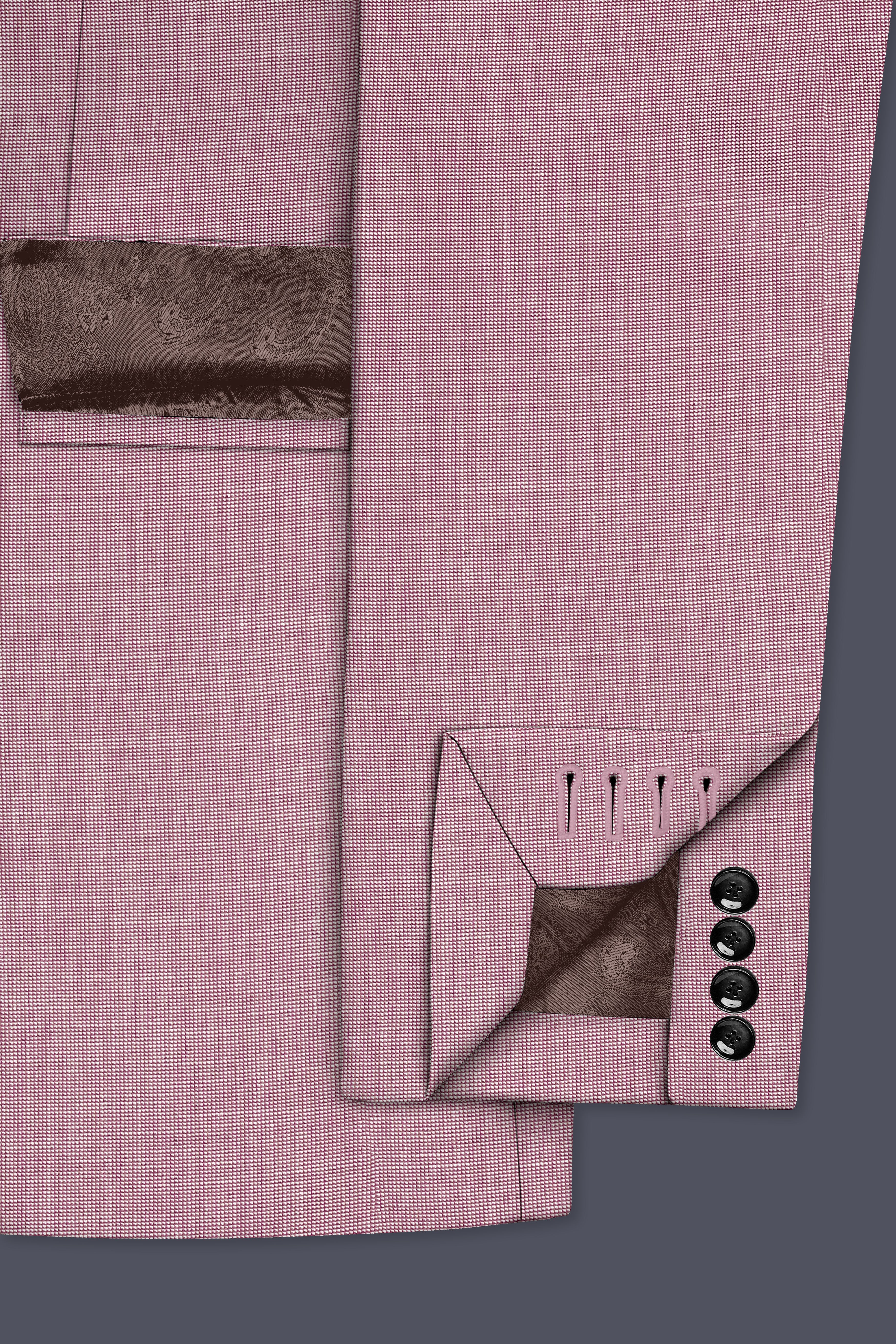 Coral Tree Red Single Breasted Suit