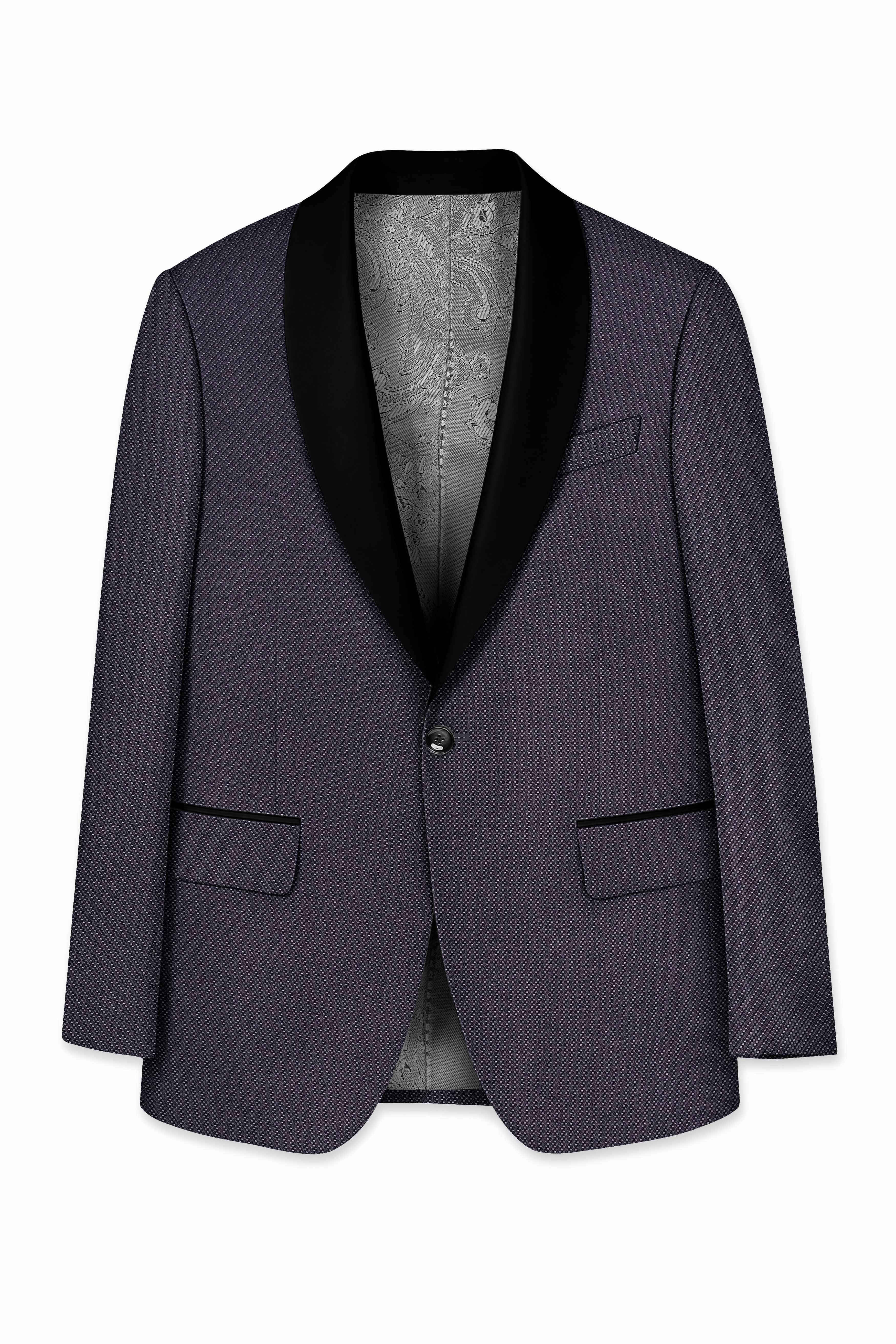 Fuscous Grey Tuxedo Suit