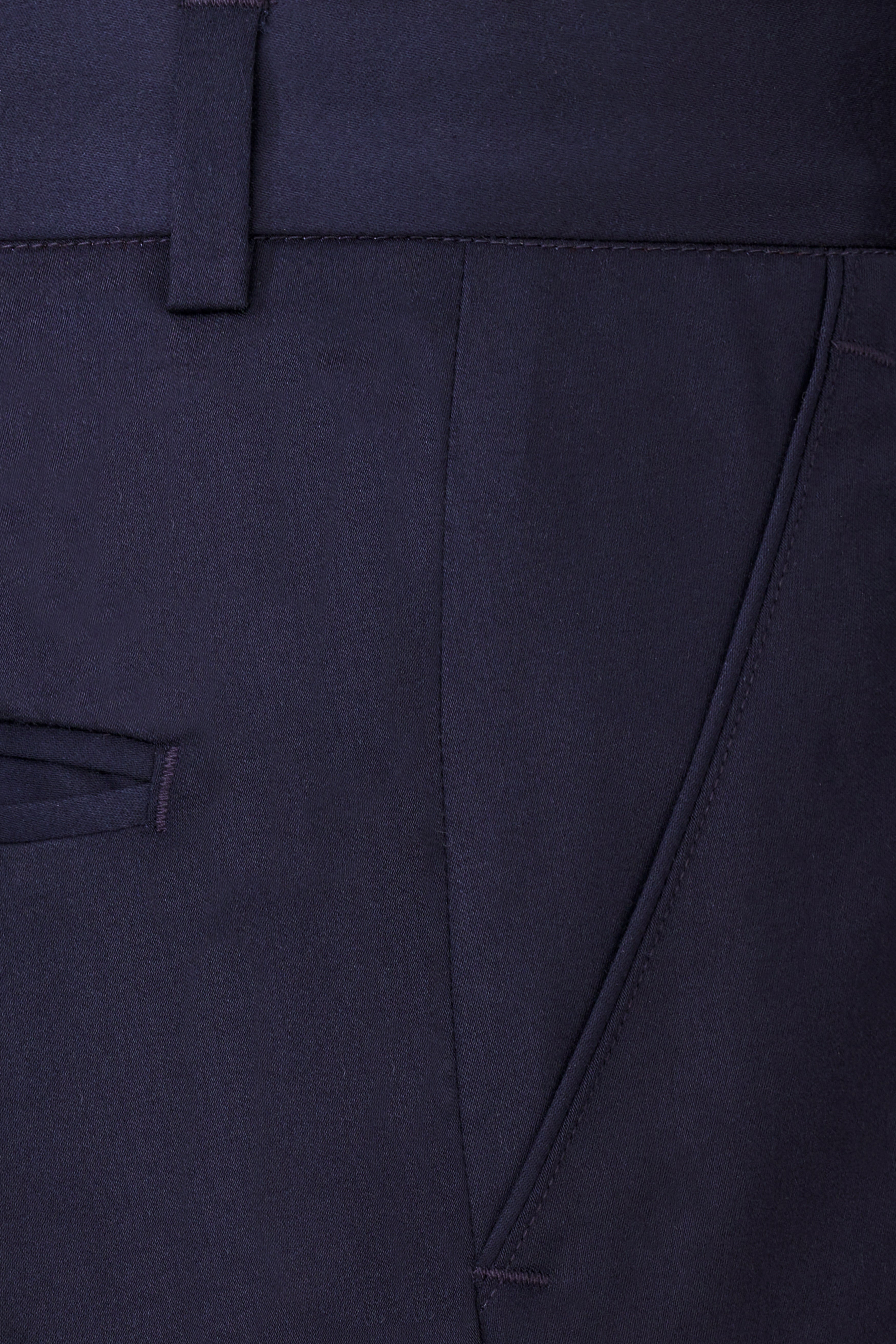 Picotee Blue Subtle Sheen Bandhgala Suit