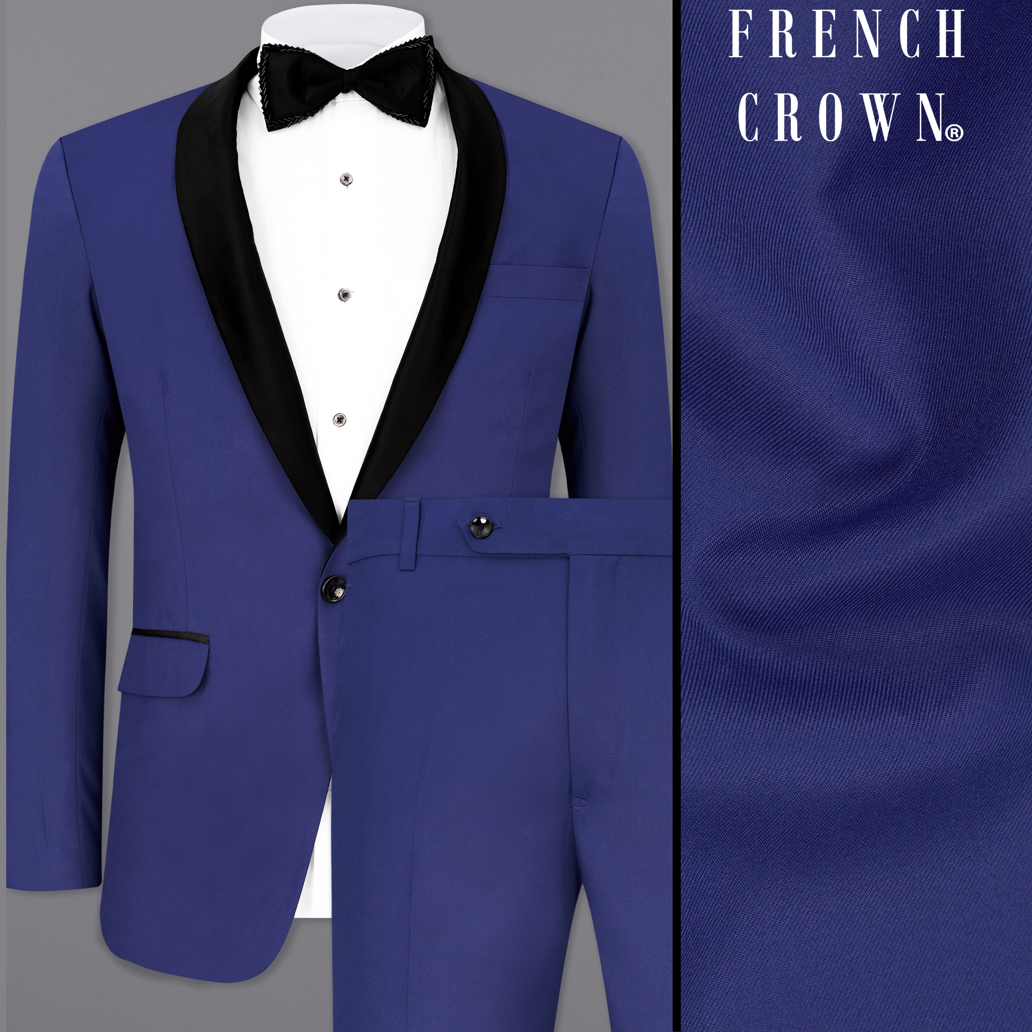 Royal Blue Tuxedo Suit