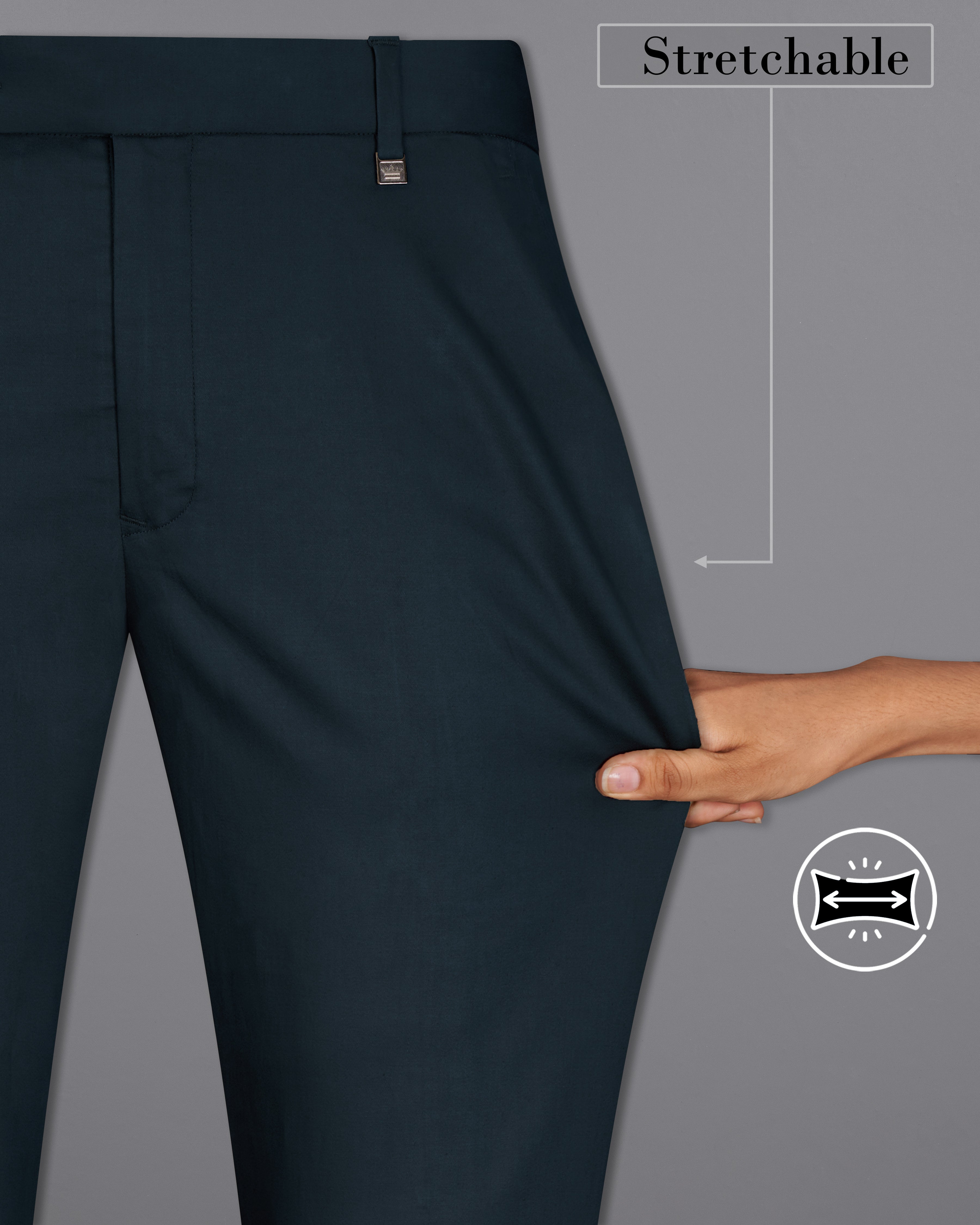 Timber Sea Blue Cross Placket Stretchable Premium Cotton Bandhgala traveler Suit ST2640-CBG-36,ST2640-CBG-38,ST2640-CBG-40,ST2640-CBG-42,ST2640-CBG-44,ST2640-CBG-46,ST2640-CBG-48,ST2640-CBG-50,ST2640-CBG-52,ST2640-CBG-54,ST2640-CBG-56,ST2640-CBG-58,ST2640-CBG-60