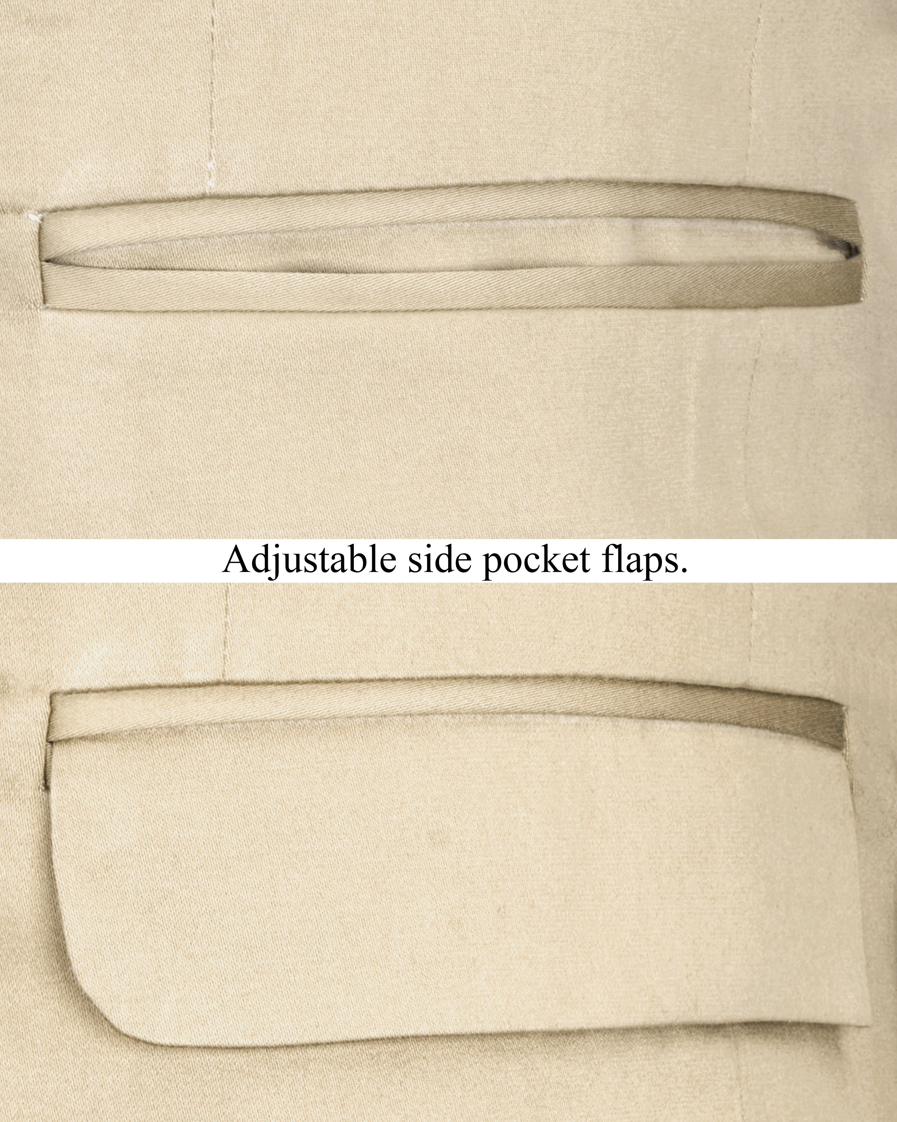 Moon Mist Beige Bandhgala Premium Cotton Stretchable traveler Suit ST2674-BG-36,ST2674-BG-38,ST2674-BG-40,ST2674-BG-42,ST2674-BG-44,ST2674-BG-46,ST2674-BG-48,ST2674-BG-50,ST2674-BG-52,ST2674-BG-54,ST2674-BG-56,ST2674-BG-58,ST2674-BG-60