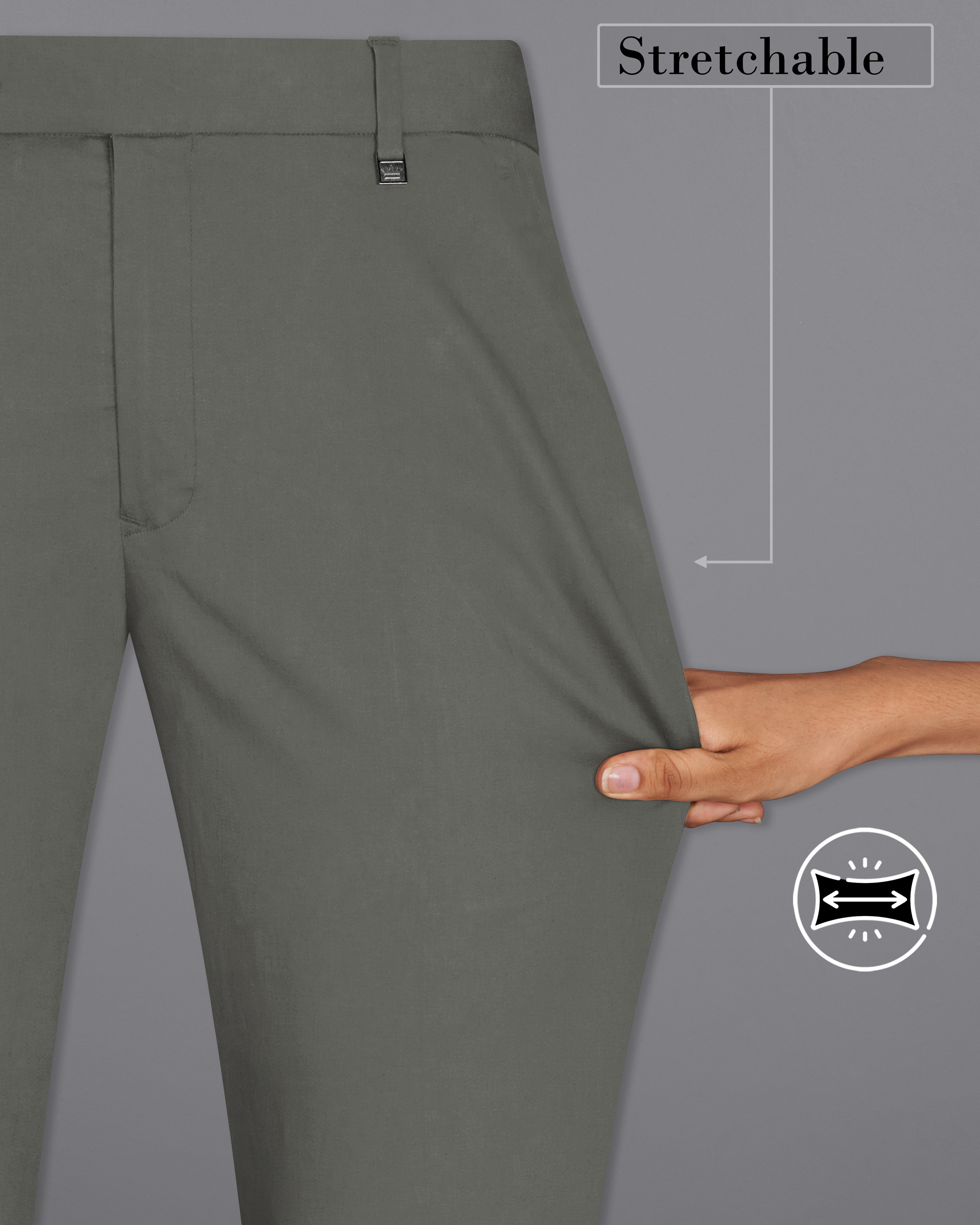 Ironside Gray Stretchable Cross Placket Bandhgala Premium Cotton traveler Suit ST2685-CBG-36, ST2685-CBG-38, ST2685-CBG-40, ST2685-CBG-42, ST2685-CBG-44, ST2685-CBG-46, ST2685-CBG-48, ST2685-CBG-50, ST2685-CBG-52, ST2685-CBG-54, ST2685-CBG-56, ST2685-CBG-58, ST2685-CBG-60