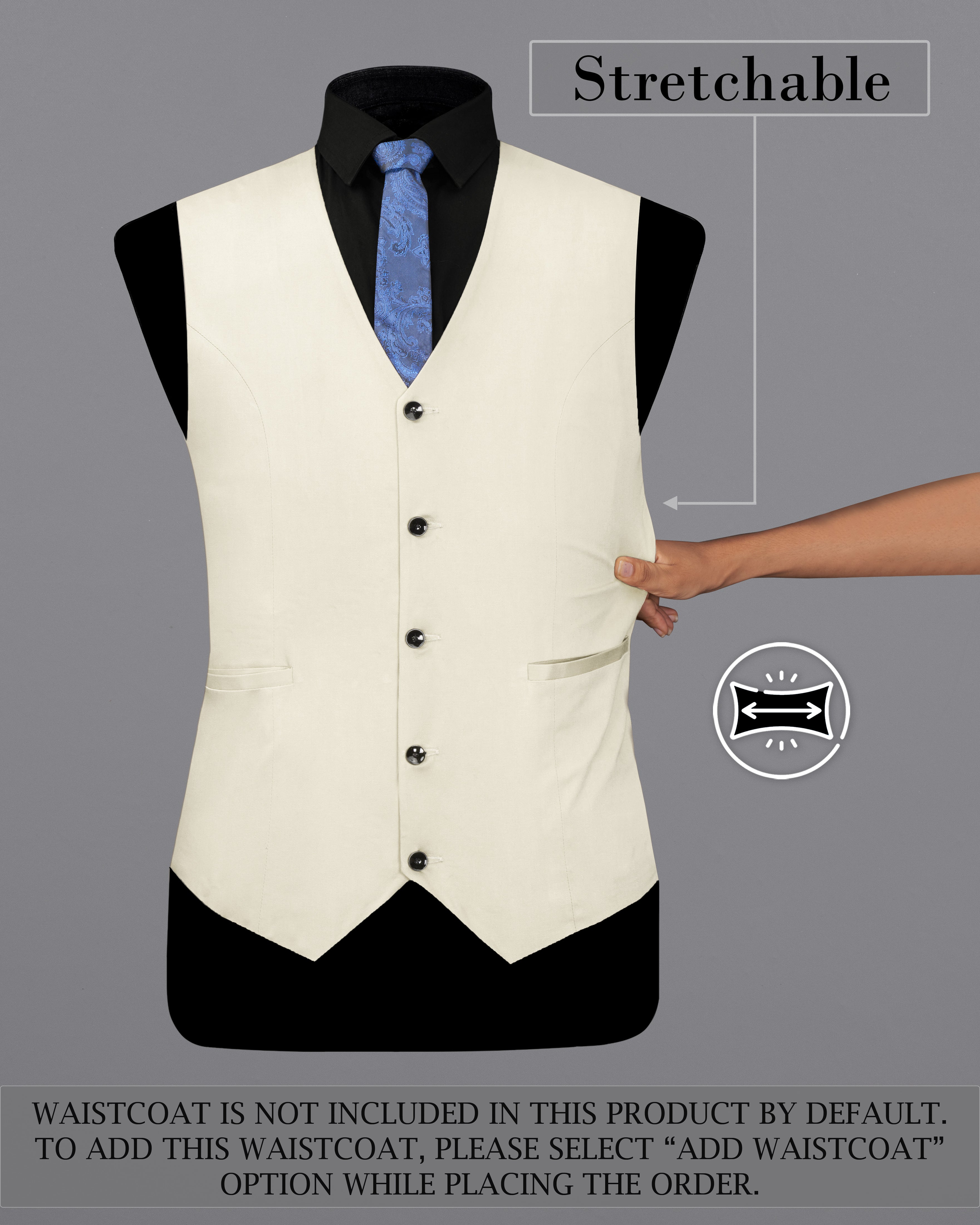 Merino Cream Stretchable Premium Cotton traveler Suit ST2687-SB-36,ST2687-SB-38,ST2687-SB-40,ST2687-SB-42,ST2687-SB-44,ST2687-SB-46,ST2687-SB-48,ST2687-SB-50,ST2687-SB-52,ST2687-SB-54,ST2687-SB-56,ST2687-SB-58,ST2687-SB-60