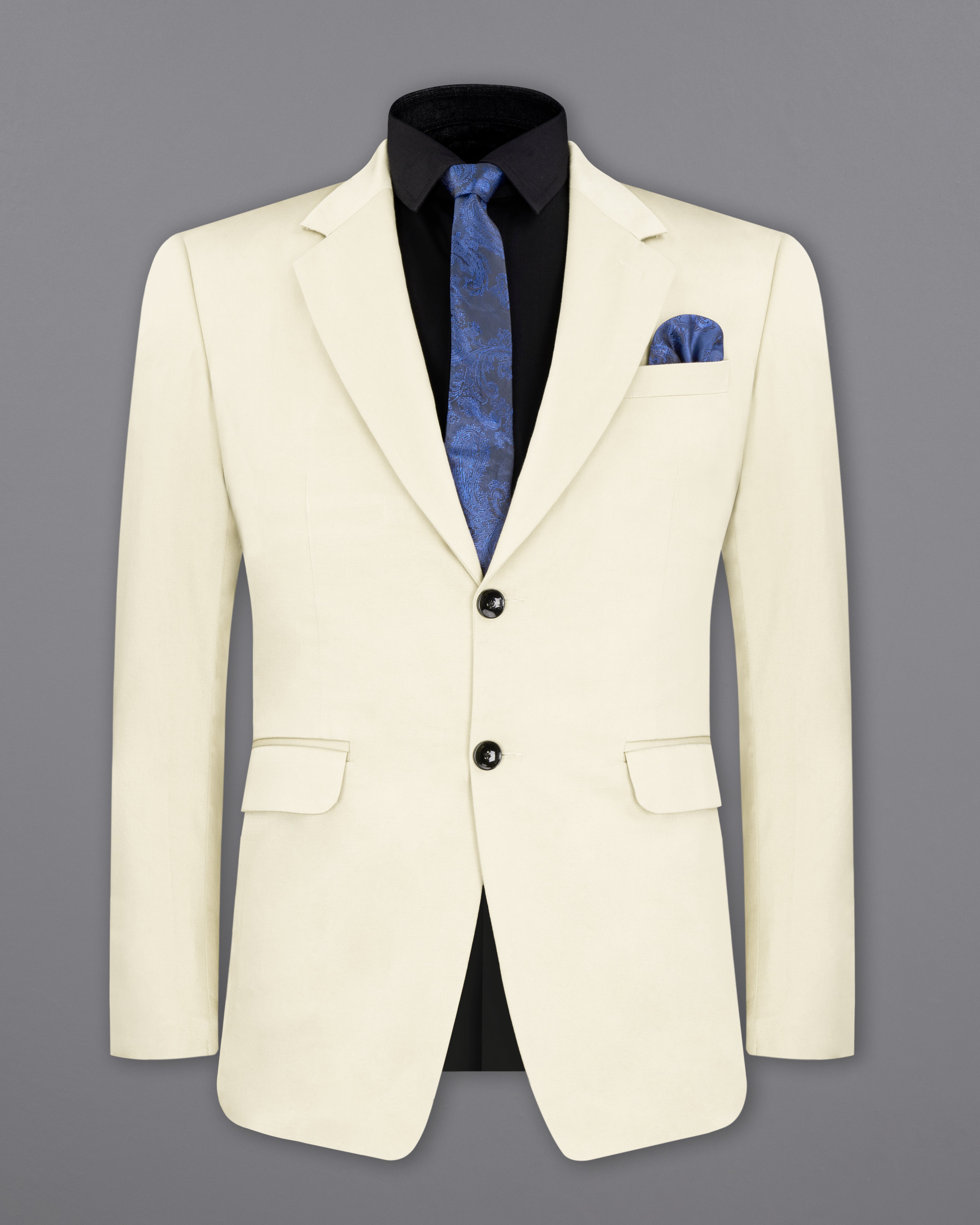 Merino Cream Stretchable Premium Cotton traveler Suit ST2687-SB-36,ST2687-SB-38,ST2687-SB-40,ST2687-SB-42,ST2687-SB-44,ST2687-SB-46,ST2687-SB-48,ST2687-SB-50,ST2687-SB-52,ST2687-SB-54,ST2687-SB-56,ST2687-SB-58,ST2687-SB-60