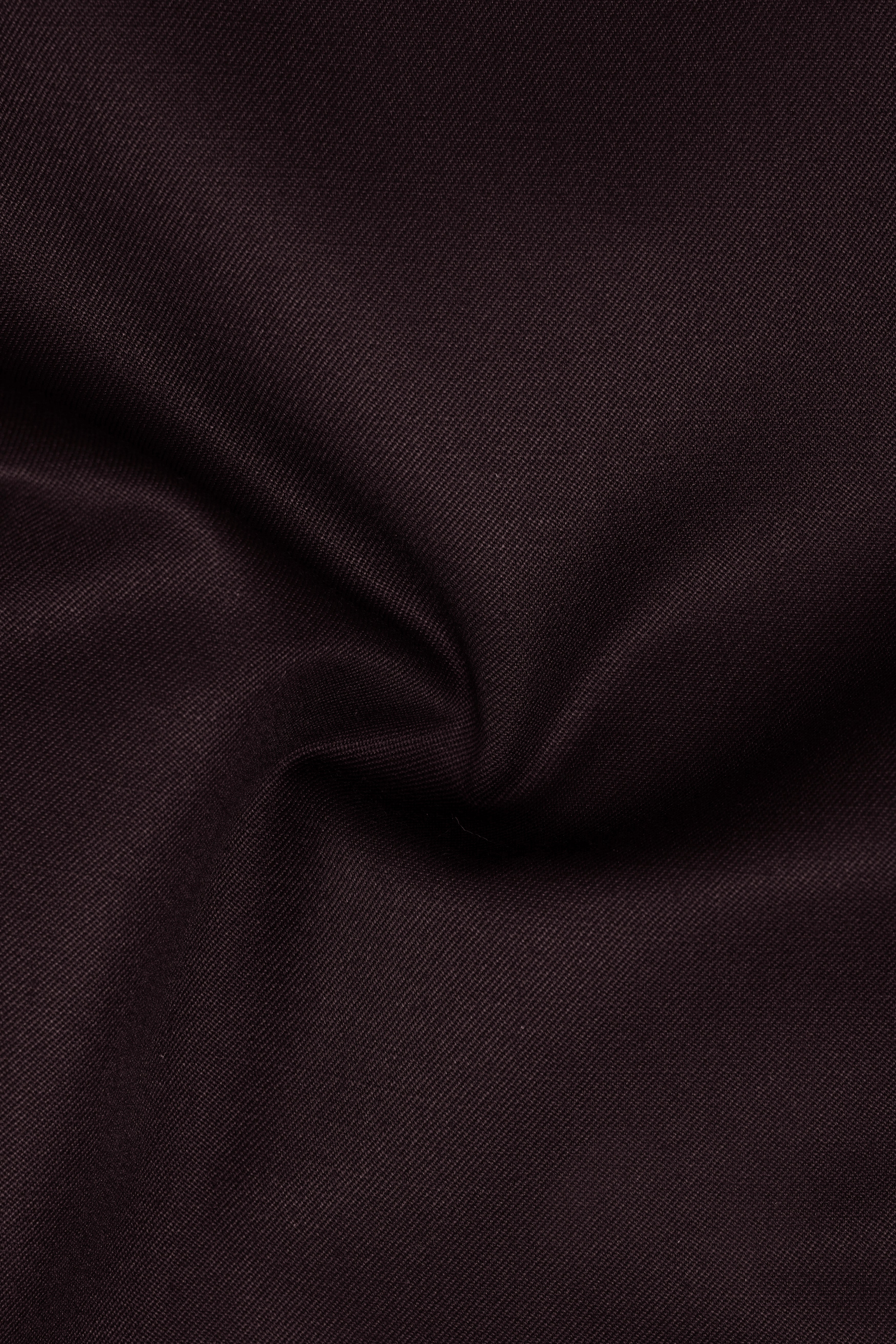 Woody Dark Brown Single Breasted Suit