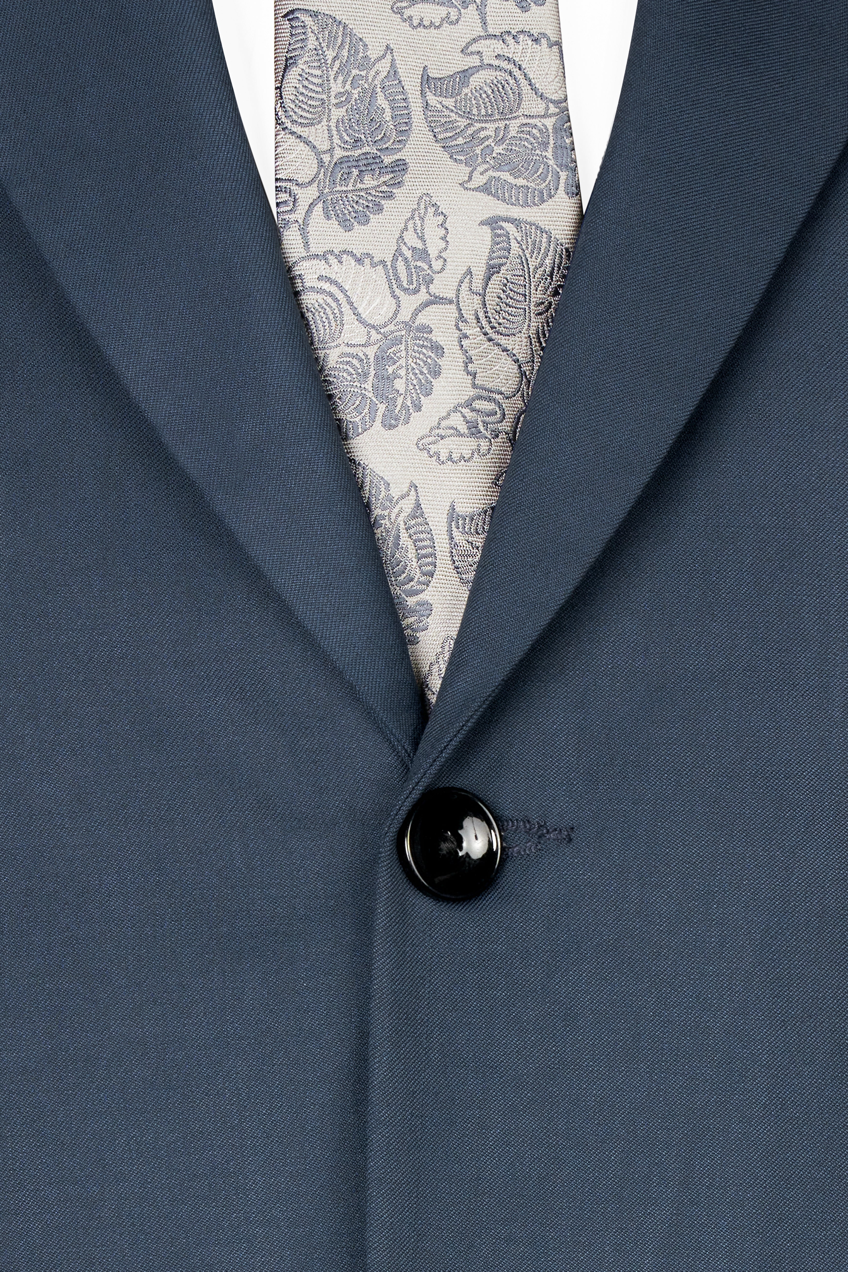 Dark Slate Blue Single Breasted Wool Rich Suit ST2733-SB-36,ST2733-SB-38,ST2733-SB-40,ST2733-SB-42,ST2733-SB-44,ST2733-SB-46,ST2733-SB-48,ST2733-SB-50,ST2733-SB-52,ST2733-SB-54,ST2733-SB-56,ST2733-SB-58,ST2733-SB-60