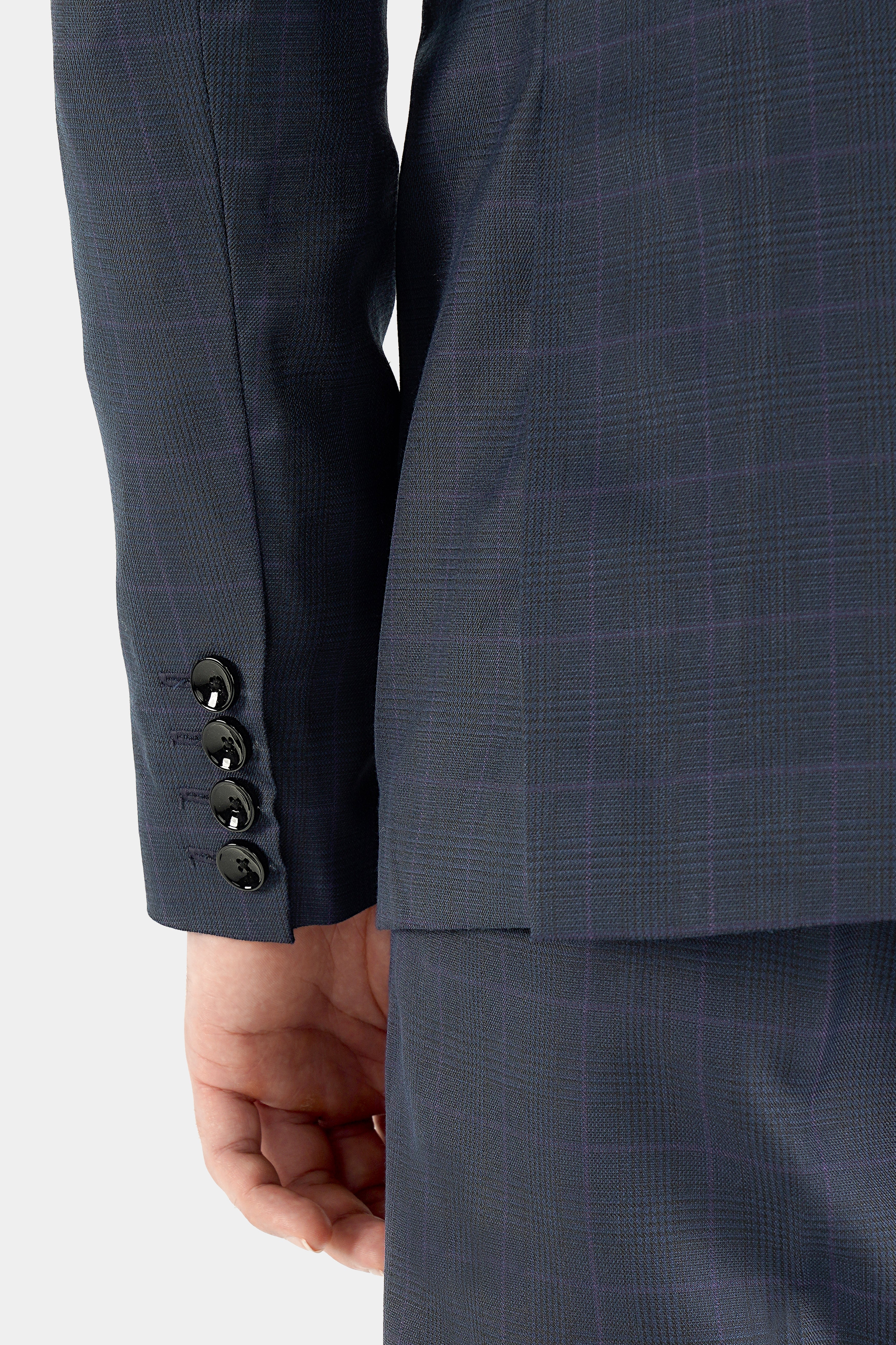 Baltic Blue with White Piping Work and Checkered Wool Rich Designer Suit ST2737-SB-D84-36,ST2737-SB-D84-38,ST2737-SB-D84-40,ST2737-SB-D84-42,ST2737-SB-D84-44,ST2737-SB-D84-46,ST2737-SB-D84-48,ST2737-SB-D84-50,ST2737-SB-D84-52,ST2737-SB-D84-54,ST2737-SB-D84-56,ST2737-SB-D84-58,ST2737-SB-D84-60