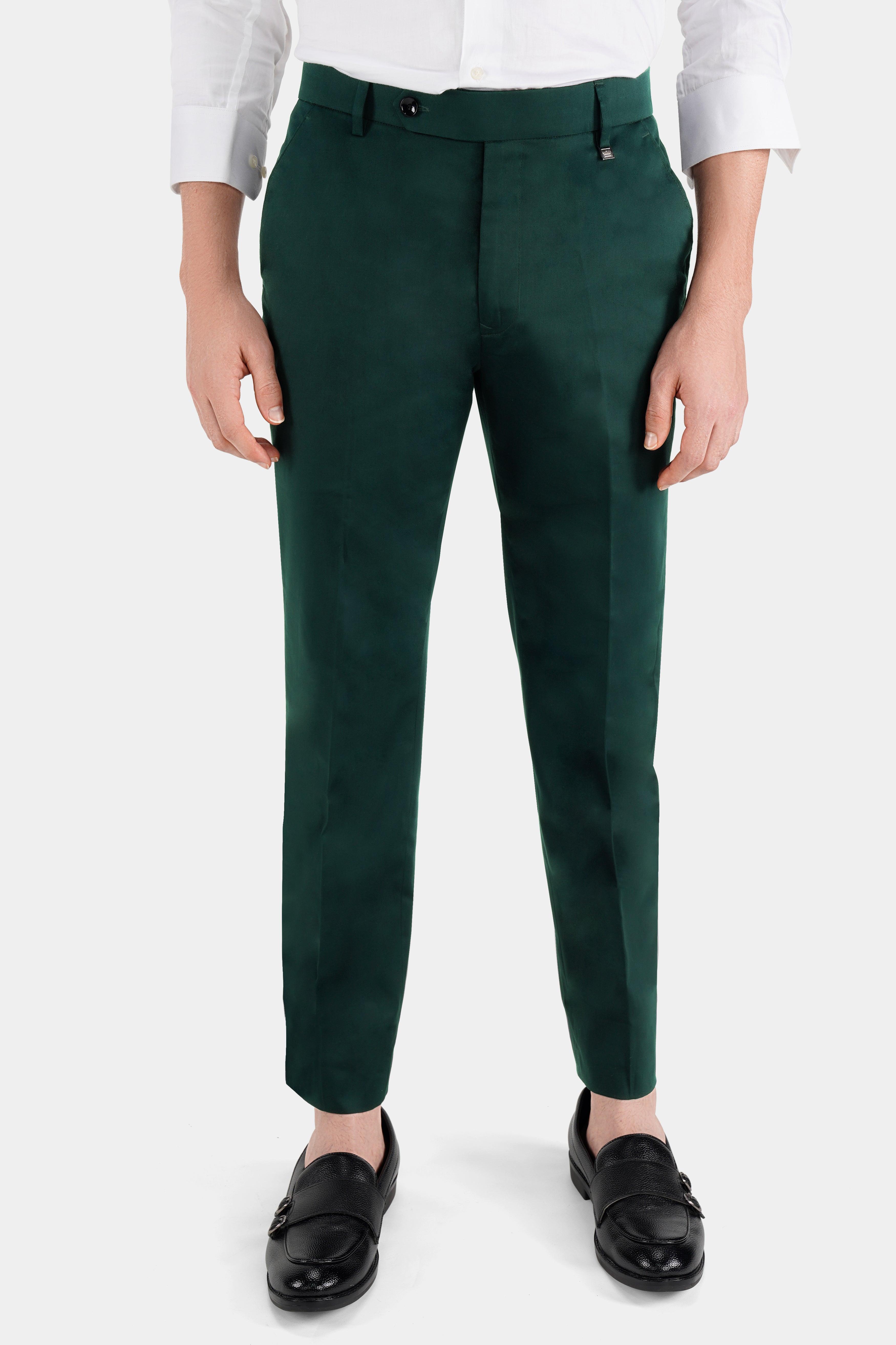 Dark Slate Green Premium Cotton Double Breasted Suit ST2739-DB-36,ST2739-DB-38,ST2739-DB-40,ST2739-DB-42,ST2739-DB-44,ST2739-DB-46,ST2739-DB-48,ST2739-DB-50,ST2739-DB-52,ST2739-DB-54,ST2739-DB-56,ST2739-DB-58,ST2739-DB-60