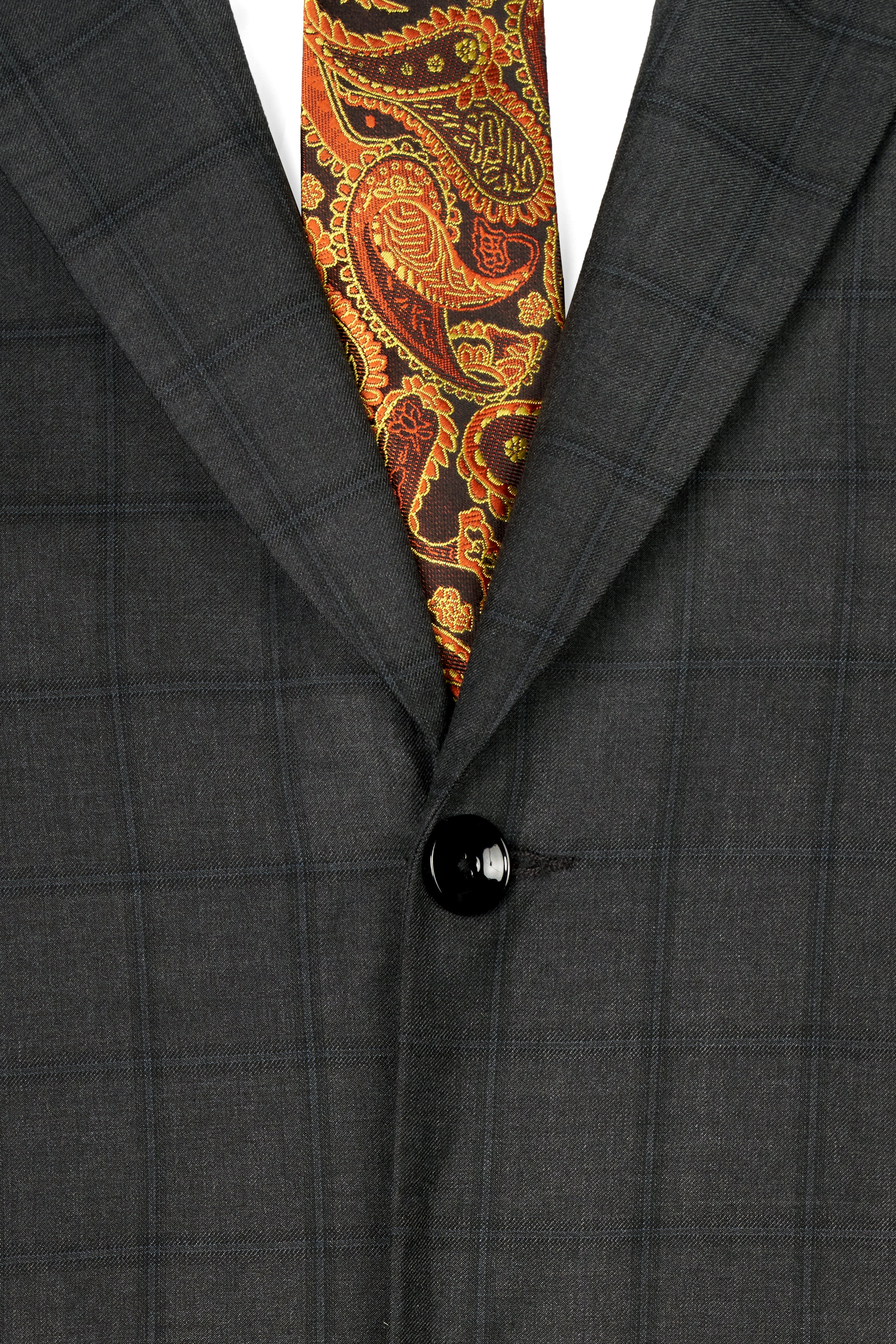 Chicago Gray Checkered Wool Rich Single Breasted Suit ST2741-SB-36,ST2741-SB-38,ST2741-SB-40,ST2741-SB-42,ST2741-SB-44,ST2741-SB-46,ST2741-SB-48,ST2741-SB-50,ST2741-SB-52,ST2741-SB-54,ST2741-SB-56,ST2741-SB-58,ST2741-SB-60