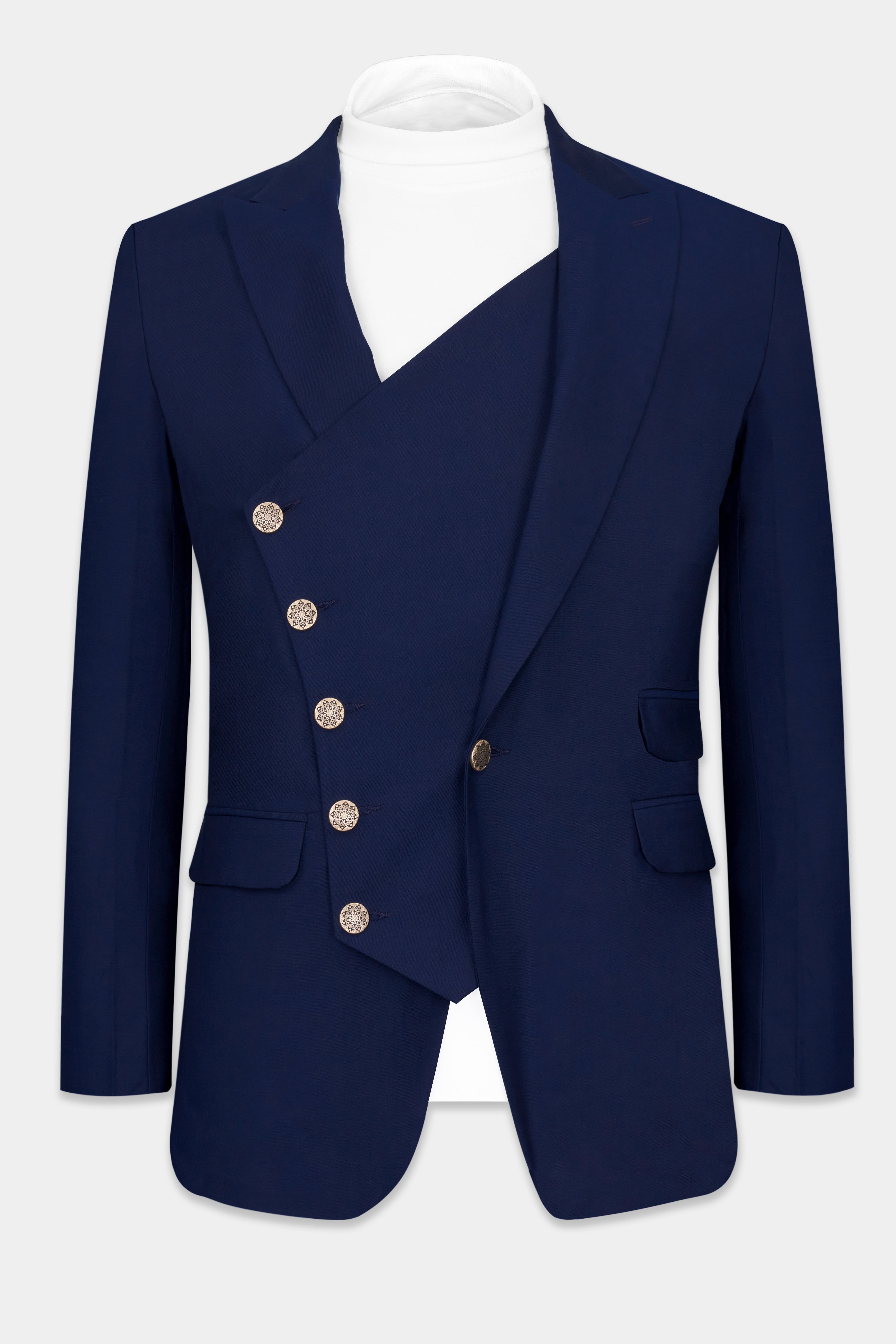 Ebony Clay Blue Wool Rich Designer Suit ST2761-D132-36,ST2761-D132-38,ST2761-D132-40,ST2761-D132-42,ST2761-D132-44,ST2761-D132-46,ST2761-D132-48,ST2761-D132-50,ST2761-D132-52,ST2761-D132-54,ST2761-D132-56,ST2761-D132-58,ST2761-D132-60