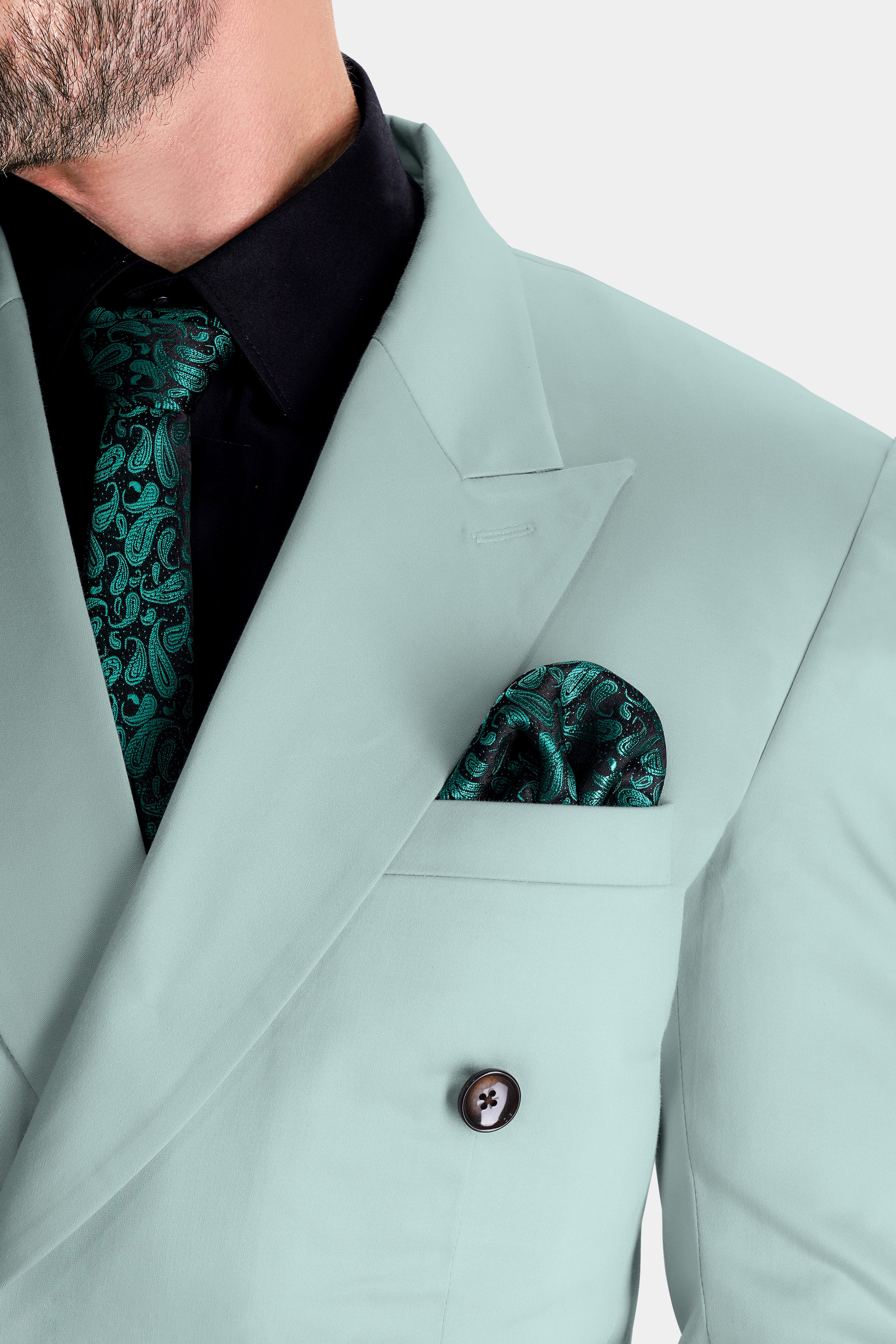 Edward Blue Double Breasted Premium Cotton Stretchable Traveler Suit ST2788-DB-36,ST2788-DB-38,ST2788-DB-40,ST2788-DB-42,ST2788-DB-44,ST2788-DB-46,ST2788-DB-48,ST2788-DB-50,ST2788-DB-52,ST2788-DB-54,ST2788-DB-56,ST2788-DB-58,ST2788-DB-60