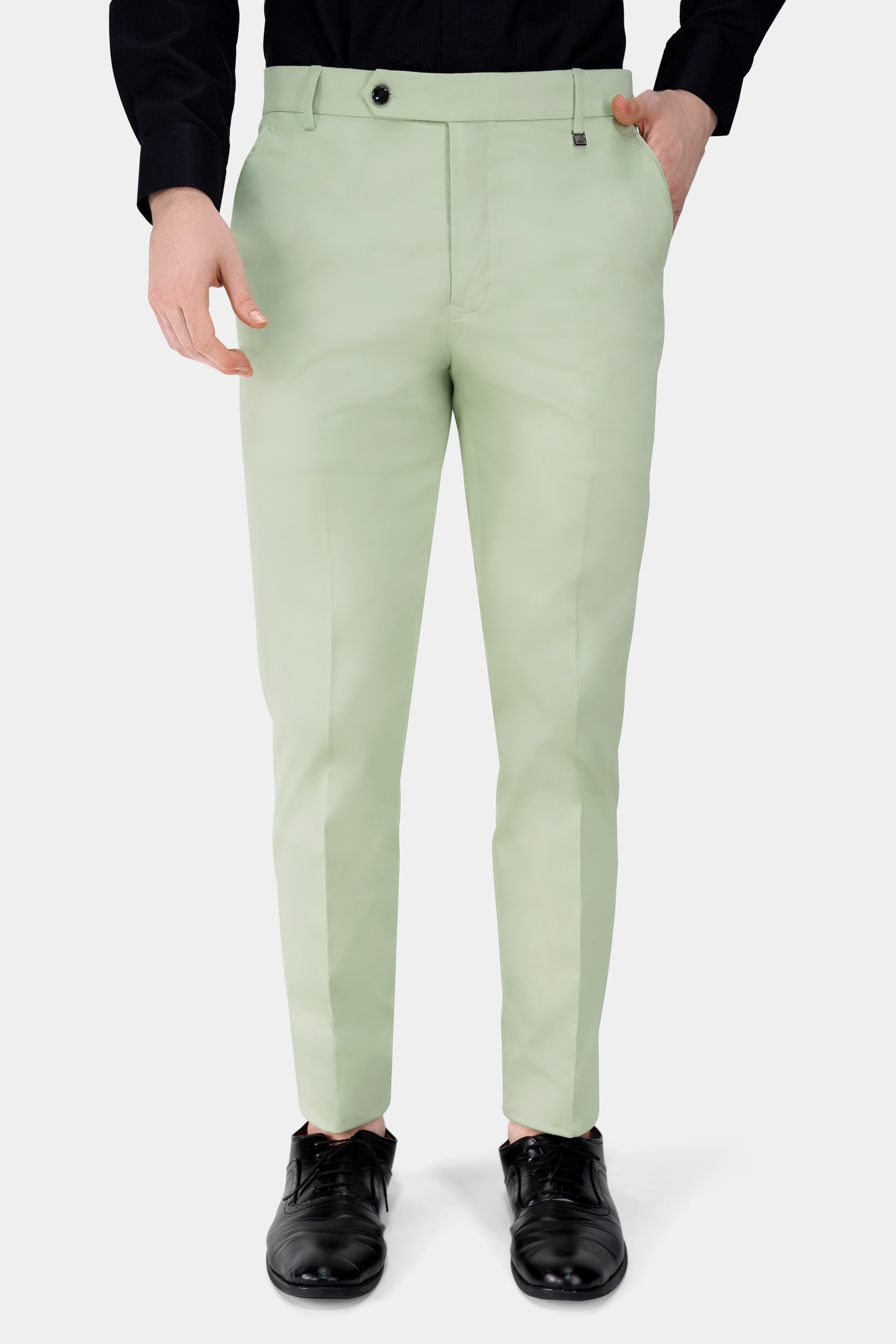 Coriander Green Double Breasted Premium Cotton Stretchable Traveler Suit ST2793-DB-36,ST2793-DB-38,ST2793-DB-40,ST2793-DB-42,ST2793-DB-44,ST2793-DB-46,ST2793-DB-48,ST2793-DB-50,ST2793-DB-52,ST2793-DB-54,ST2793-DB-56,ST2793-DB-58,ST2793-DB-60