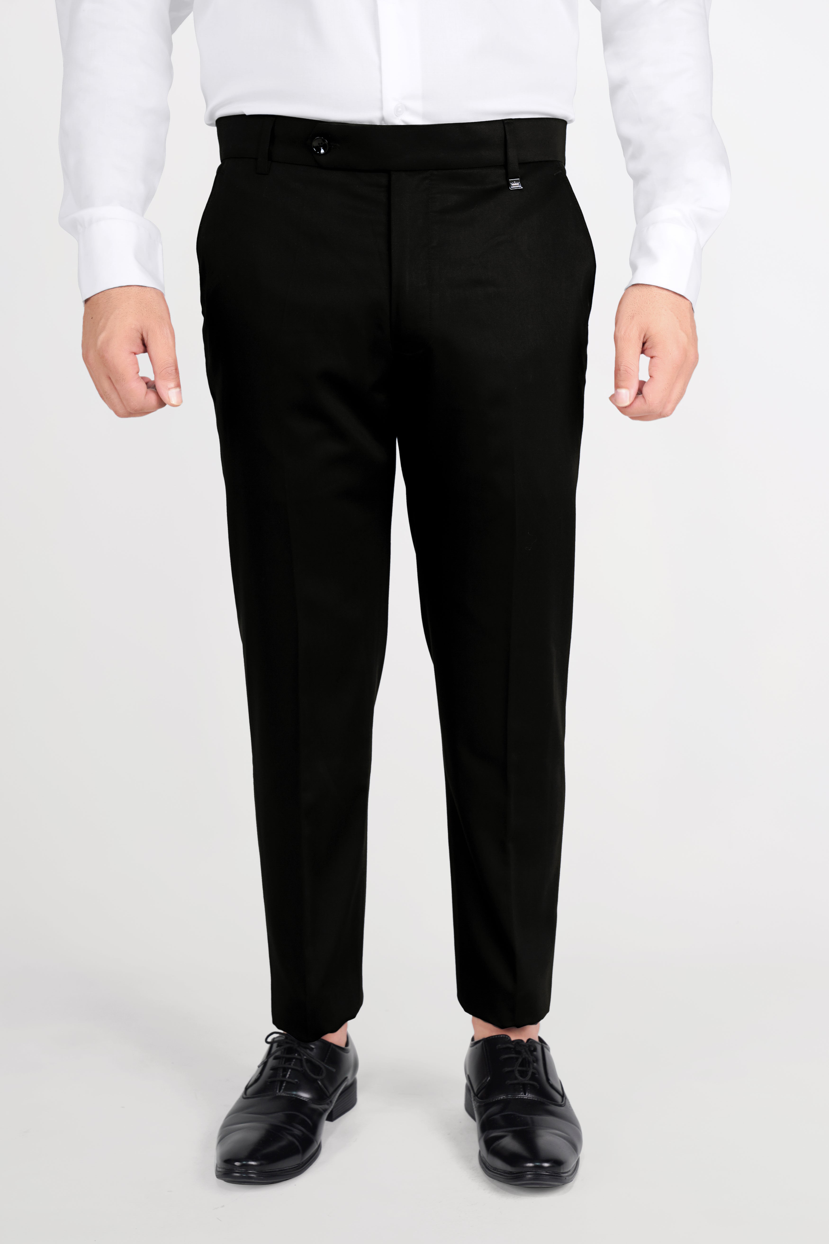 Jade Black Wool Rich Cross Buttoned Bandhgala Designer Stretchable Traveler Suit ST2819-CBG-D171-36,ST2819-CBG-D171-38,ST2819-CBG-D171-40,ST2819-CBG-D171-42,ST2819-CBG-D171-44,ST2819-CBG-D171-46,ST2819-CBG-D171-48,ST2819-CBG-D171-50,ST2819-CBG-D171-52,ST2819-CBG-D171-54,ST2819-CBG-D171-56,ST2819-CBG-D171-58,ST2819-CBG-D171-60