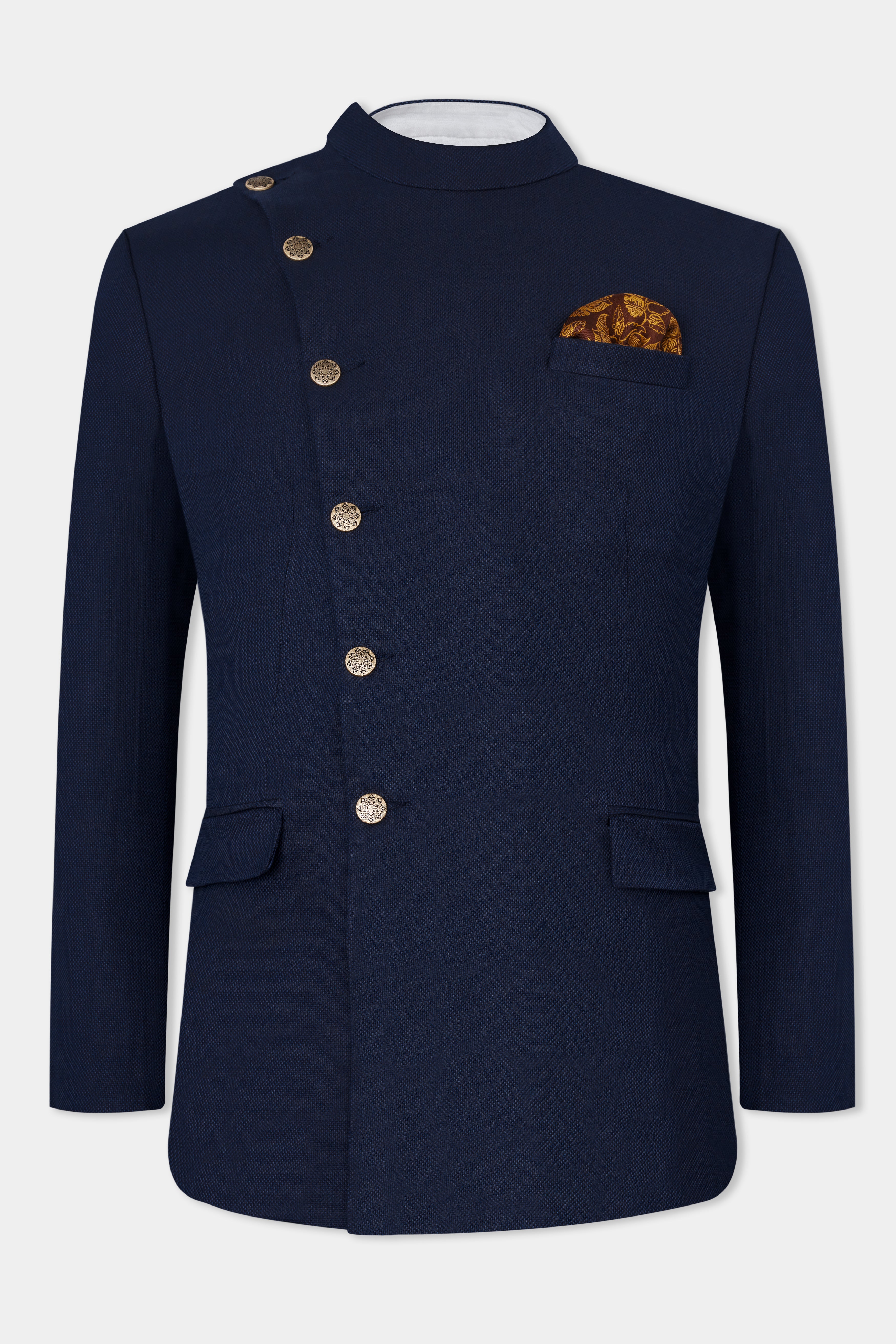 Berkeley Blue Wool Rich Cross Buttoned Bandhgala Suit ST2820-CBG2-36,ST2820-CBG2-38,ST2820-CBG2-40,ST2820-CBG2-42,ST2820-CBG2-44,ST2820-CBG2-46,ST2820-CBG2-48,ST2820-CBG2-50,ST2820-CBG2-52,ST2820-CBG2-54,ST2820-CBG2-56,ST2820-CBG2-58,ST2820-CBG2-60
