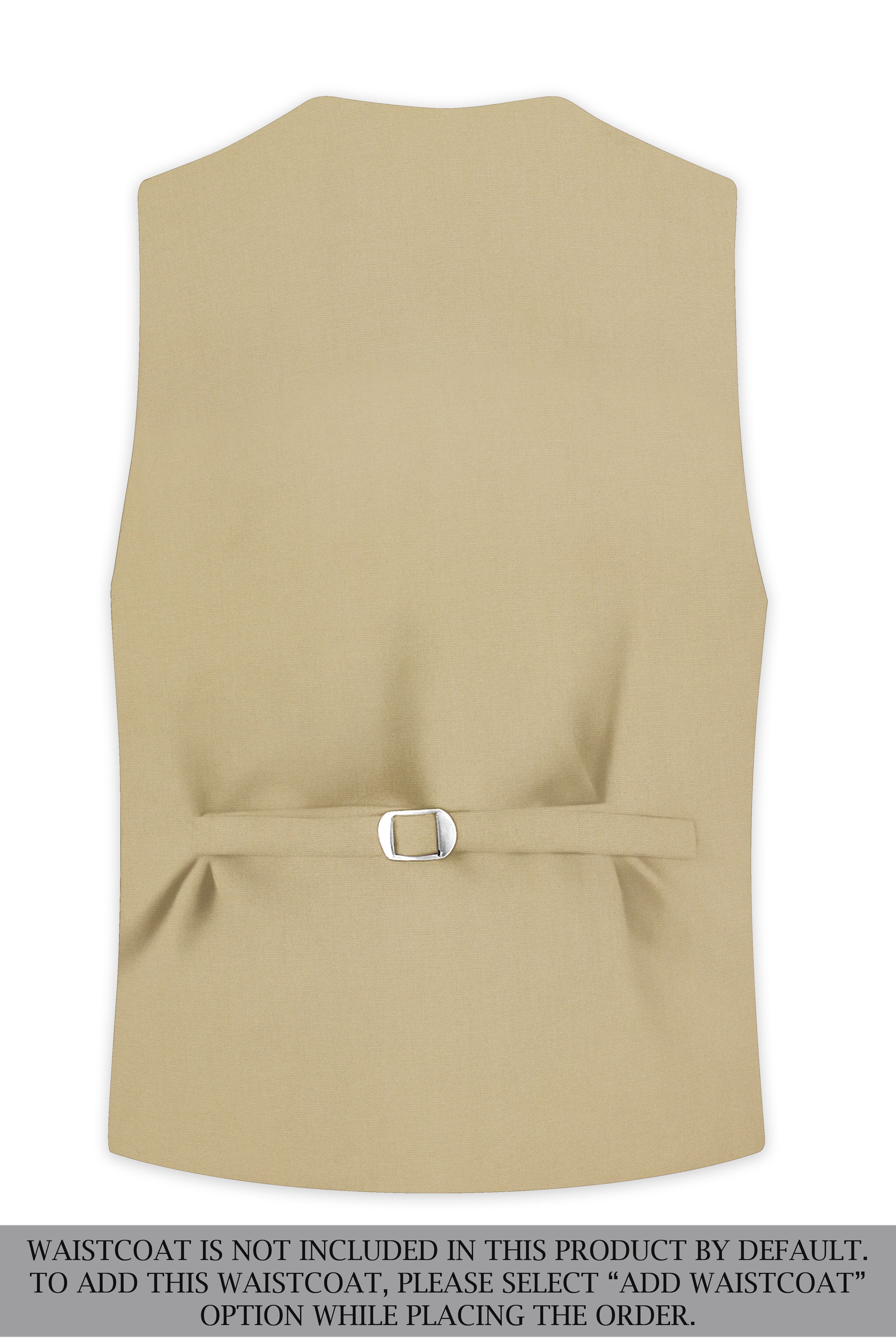 Yuma Cream Wool Rich Single Breasted Suit