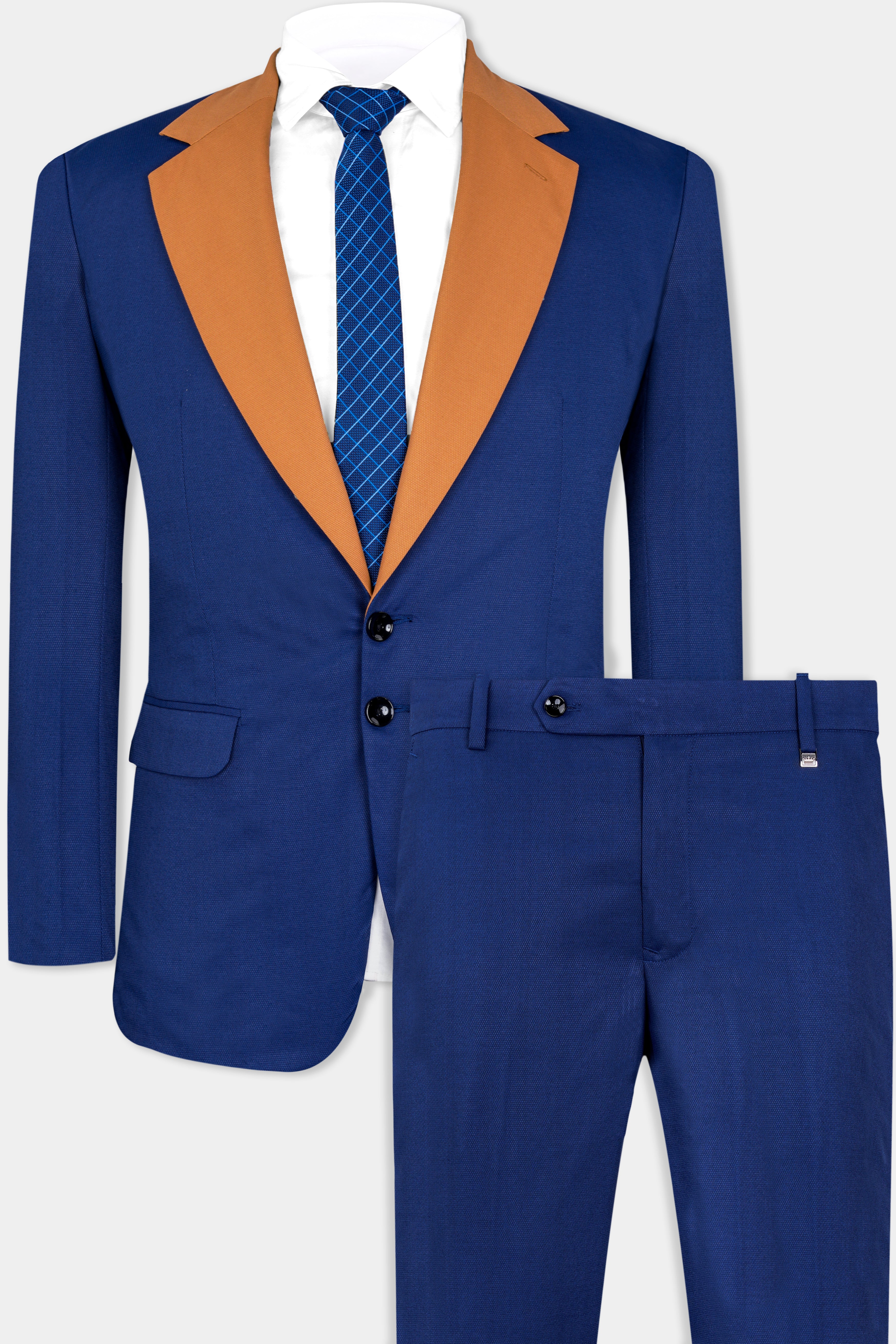 Catalina Blue and Sienna Orange Wool Rich Designer Suit ST2943-SB-D46-36,ST2943-SB-D46-38,ST2943-SB-D46-40,ST2943-SB-D46-42,ST2943-SB-D46-44,ST2943-SB-D46-46,ST2943-SB-D46-48,ST2943-SB-D46-50,ST2943-SB-D46-52,ST2943-SB-D46-54,ST2943-SB-D46-56,ST2943-SB-D46-58,ST2943-SB-D46-60