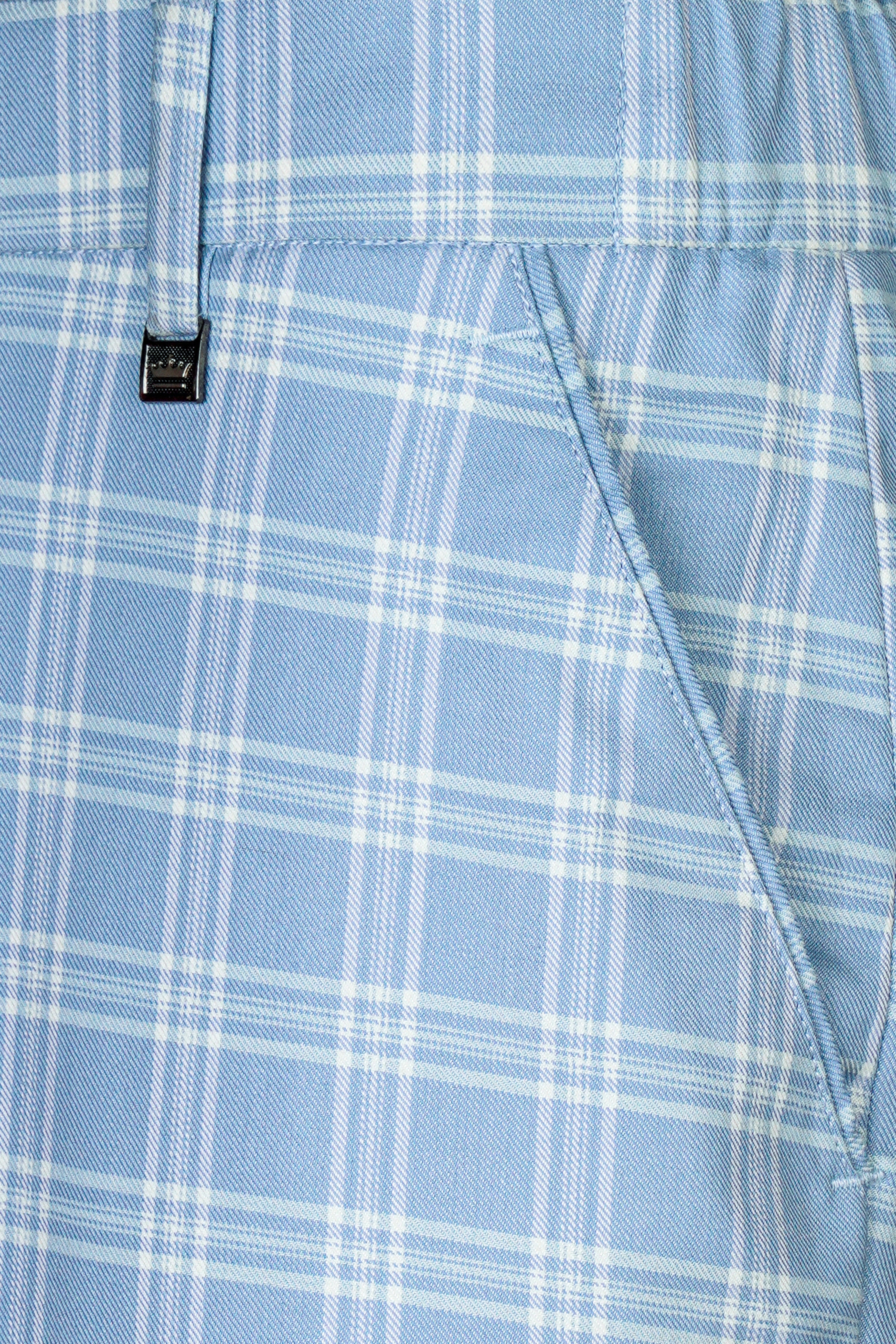 Casper Blue and Brandy Brown Plaid Wool Rich Cross Buttoned Bandhgala Designer Suit ST2959-CBG-D61-36,ST2959-CBG-D61-38,ST2959-CBG-D61-40,ST2959-CBG-D61-42,ST2959-CBG-D61-44,ST2959-CBG-D61-46,ST2959-CBG-D61-48,ST2959-CBG-D61-50,ST2959-CBG-D61-52,ST2959-CBG-D61-54,ST2959-CBG-D61-56,ST2959-CBG-D61-58,ST2959-CBG-D61-60