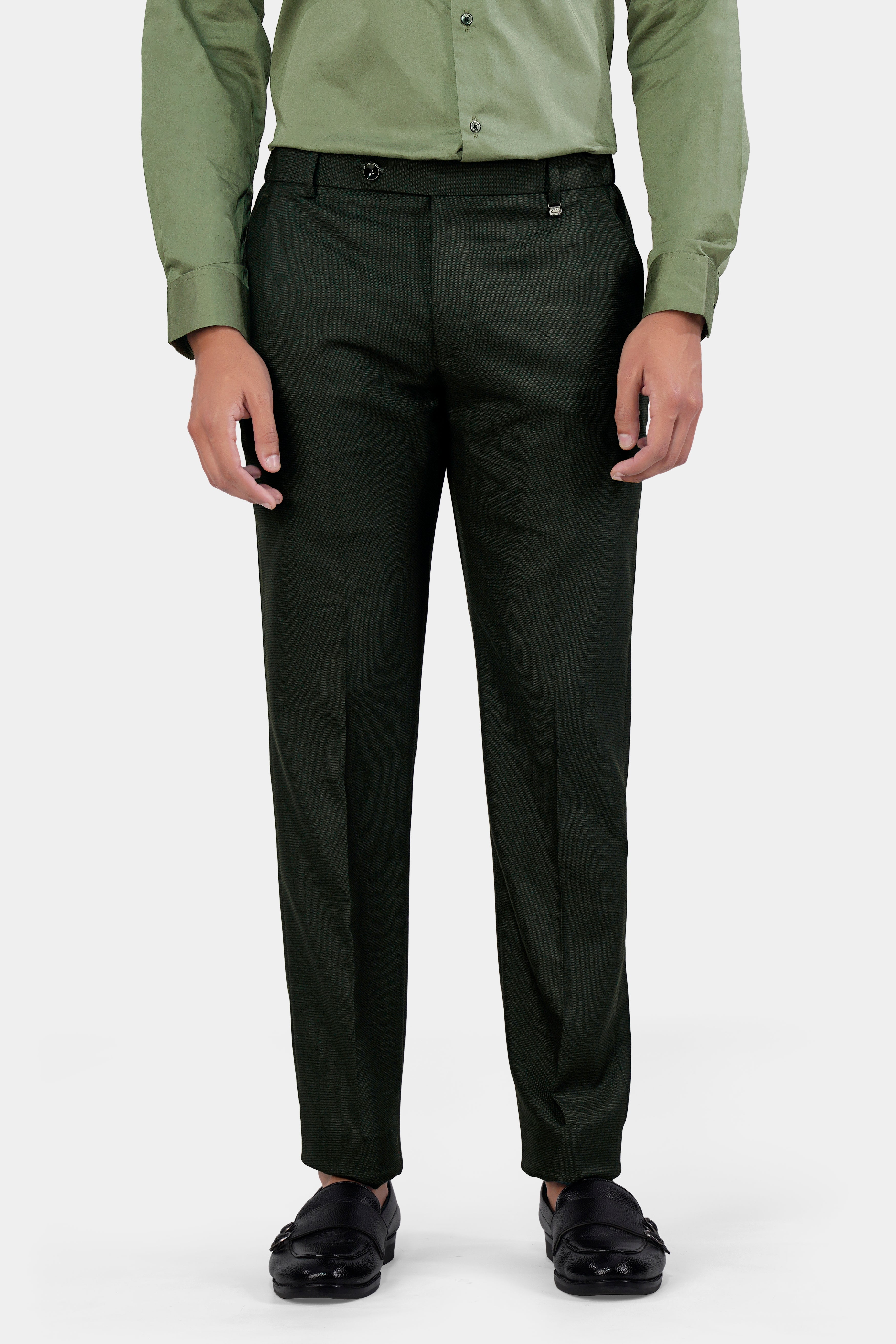 Kaitoke Green Wool Rich Cross Buttoned Bandhgala Suit ST2961-CBG-36,ST2961-CBG-38,ST2961-CBG-40,ST2961-CBG-42,ST2961-CBG-44,ST2961-CBG-46,ST2961-CBG-48,ST2961-CBG-50,ST2961-CBG-52,ST2961-CBG-54,ST2961-CBG-56,ST2961-CBG-58,ST2961-CBG-60