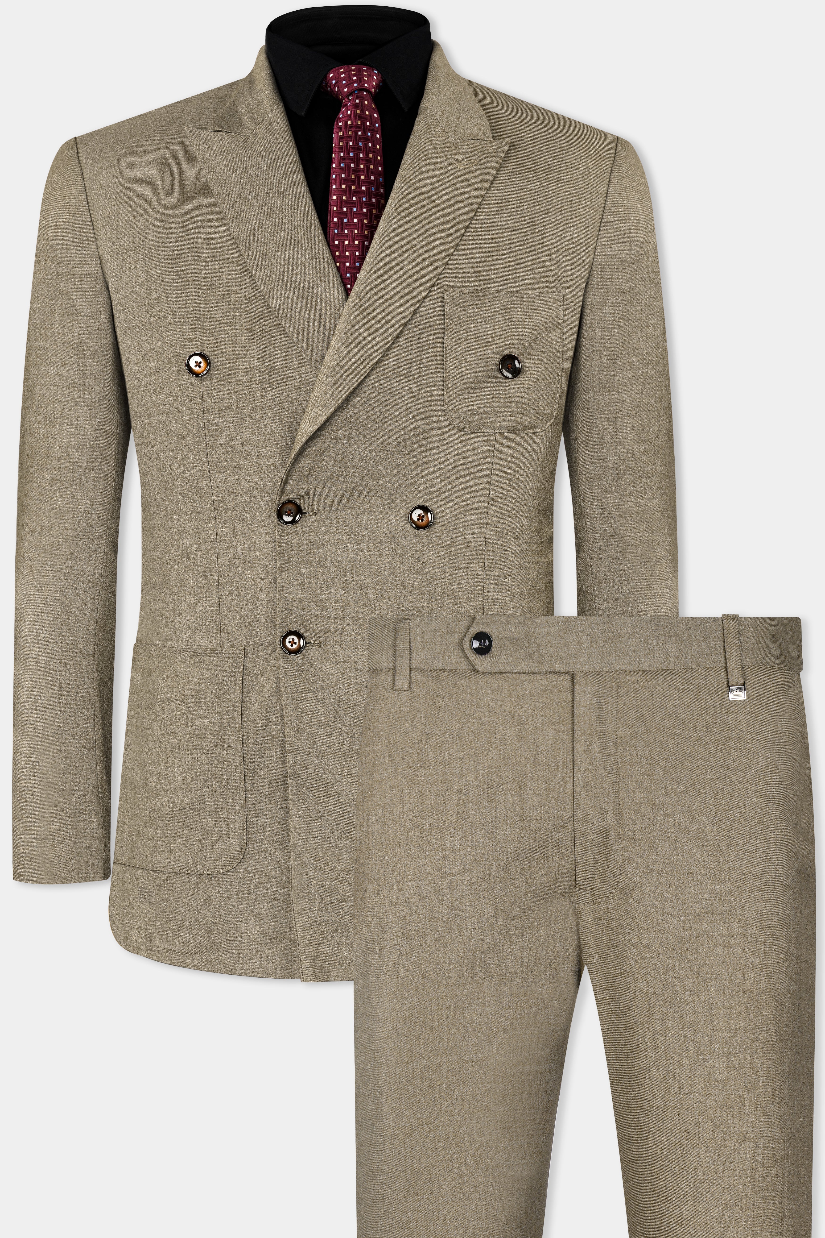 Stonewall Brown Wool Rich Double Breasted Suit ST3044-DB-PP-36, ST3044-DB-PP-38, ST3044-DB-PP-40, ST3044-DB-PP-42, ST3044-DB-PP-44, ST3044-DB-PP-46, ST3044-DB-PP-48, ST3044-DB-PP-50, ST3044-DB-PP-52, ST3044-DB-PP-54, ST3044-DB-PP-56, ST3044-DB-PP-58, ST3044-DB-PP-60