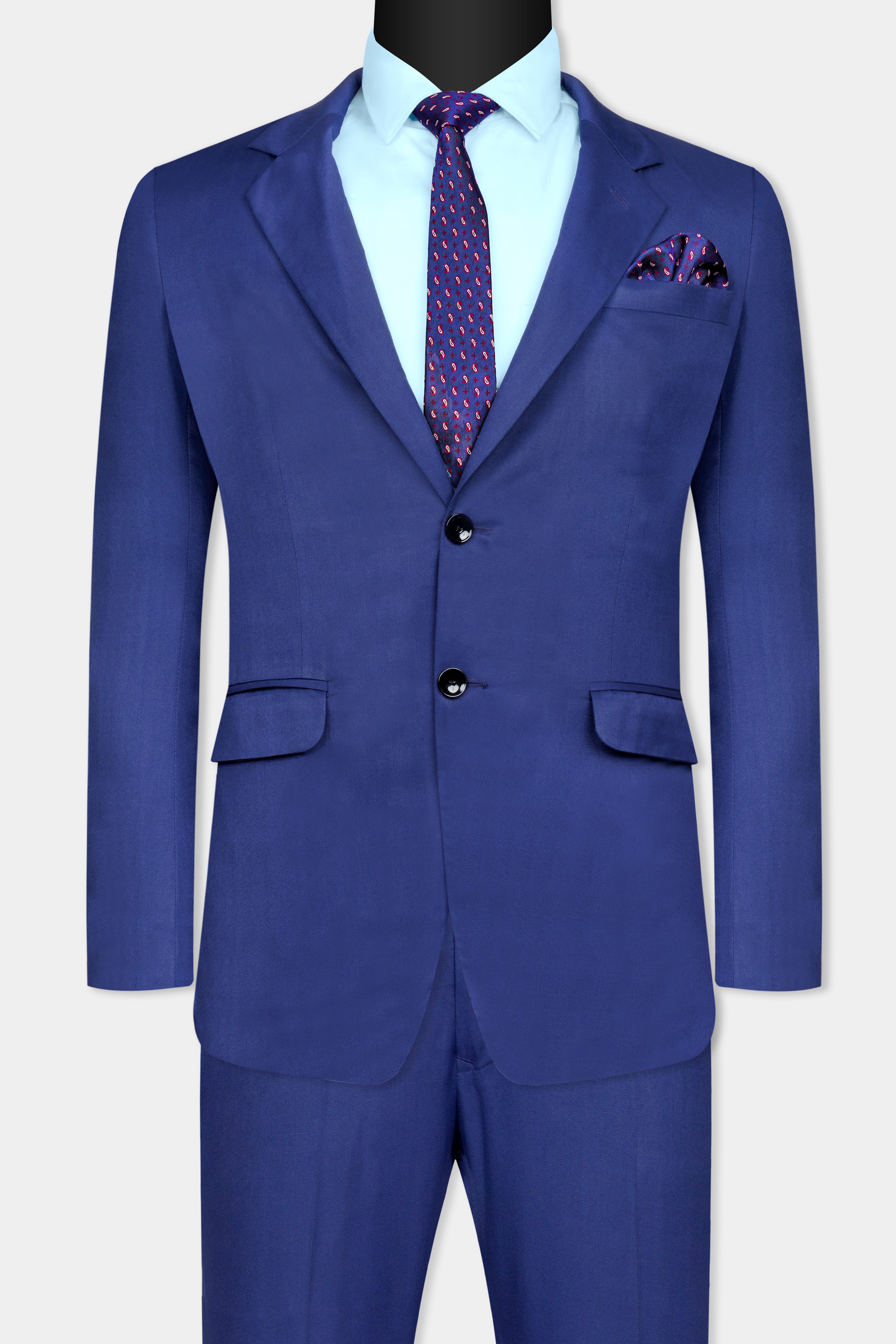 Admiral Blue Wool Rich Single Breasted Suit ST3057-SB-36, ST3057-SB-38, ST3057-SB-40, ST3057-SB-42, ST3057-SB-44, ST3057-SB-46, ST3057-SB-48, ST3057-SB-50, ST3057-SB-52, ST3057-SB-54, ST3057-SB-56, ST3057-SB-58, ST3057-SB-60