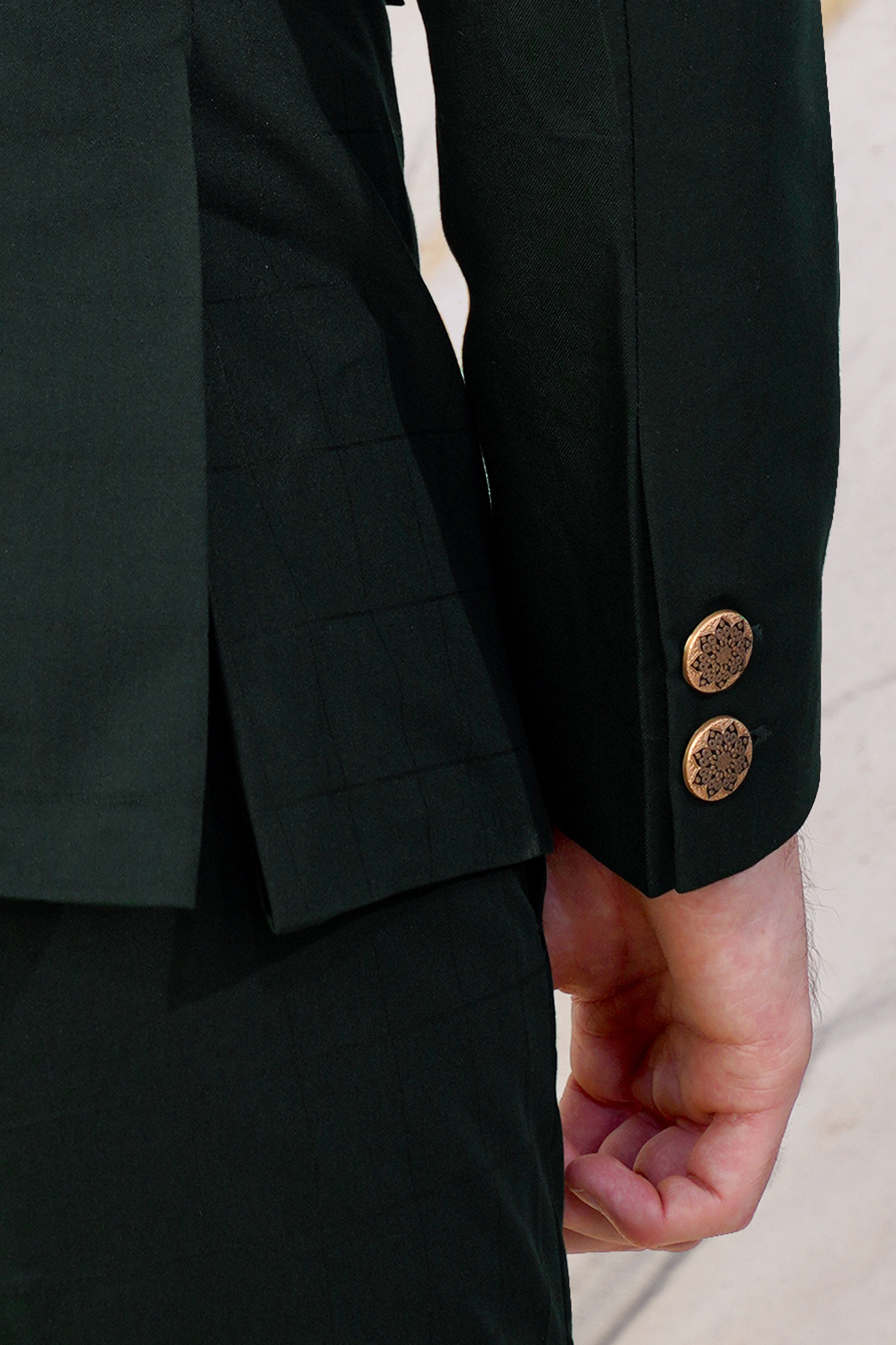 Sacramento Green Cross Buttoned Bandhgala Wool Rich Suit ST3066-CBG-36, ST3066-CBG-38, ST3066-CBG-40, ST3066-CBG-42, ST3066-CBG-44, ST3066-CBG-46, ST3066-CBG-48, ST3066-CBG-50, ST3066-CBG-52, ST3066-CBG-54, ST3066-CBG-56, ST3066-CBG-58, ST3066-CBG-60