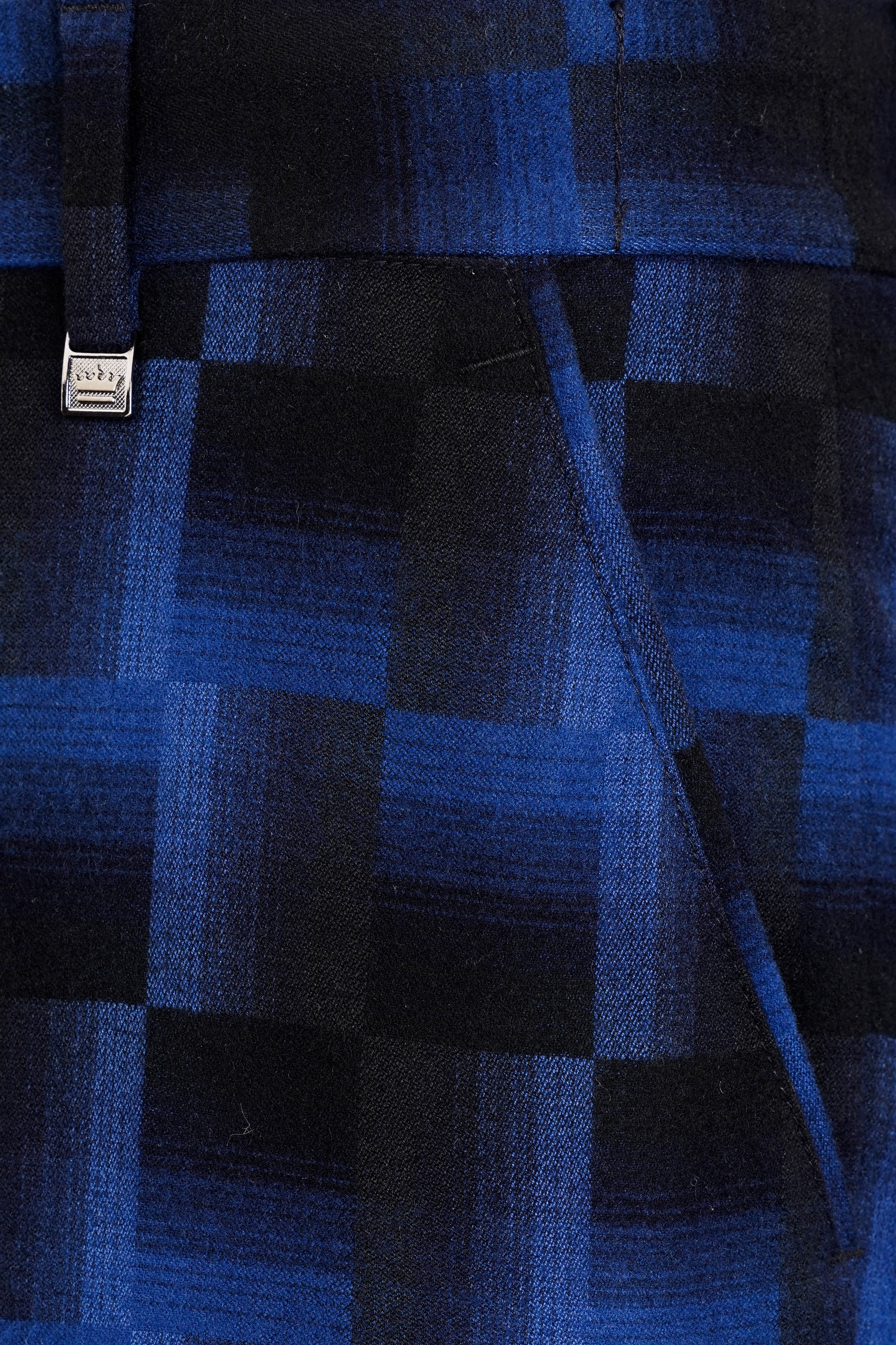 Marine Blue and Black Geometric Pattern Wool Rich Suit ST3097-SB-36, ST3097-SB-38, ST3097-SB-40, ST3097-SB-42, ST3097-SB-44, ST3097-SB-46, ST3097-SB-48, ST3097-SB-50, ST3097-SB-52, ST3097-SB-54, ST3097-SB-56, ST3097-SB-58, ST3097-SB-60