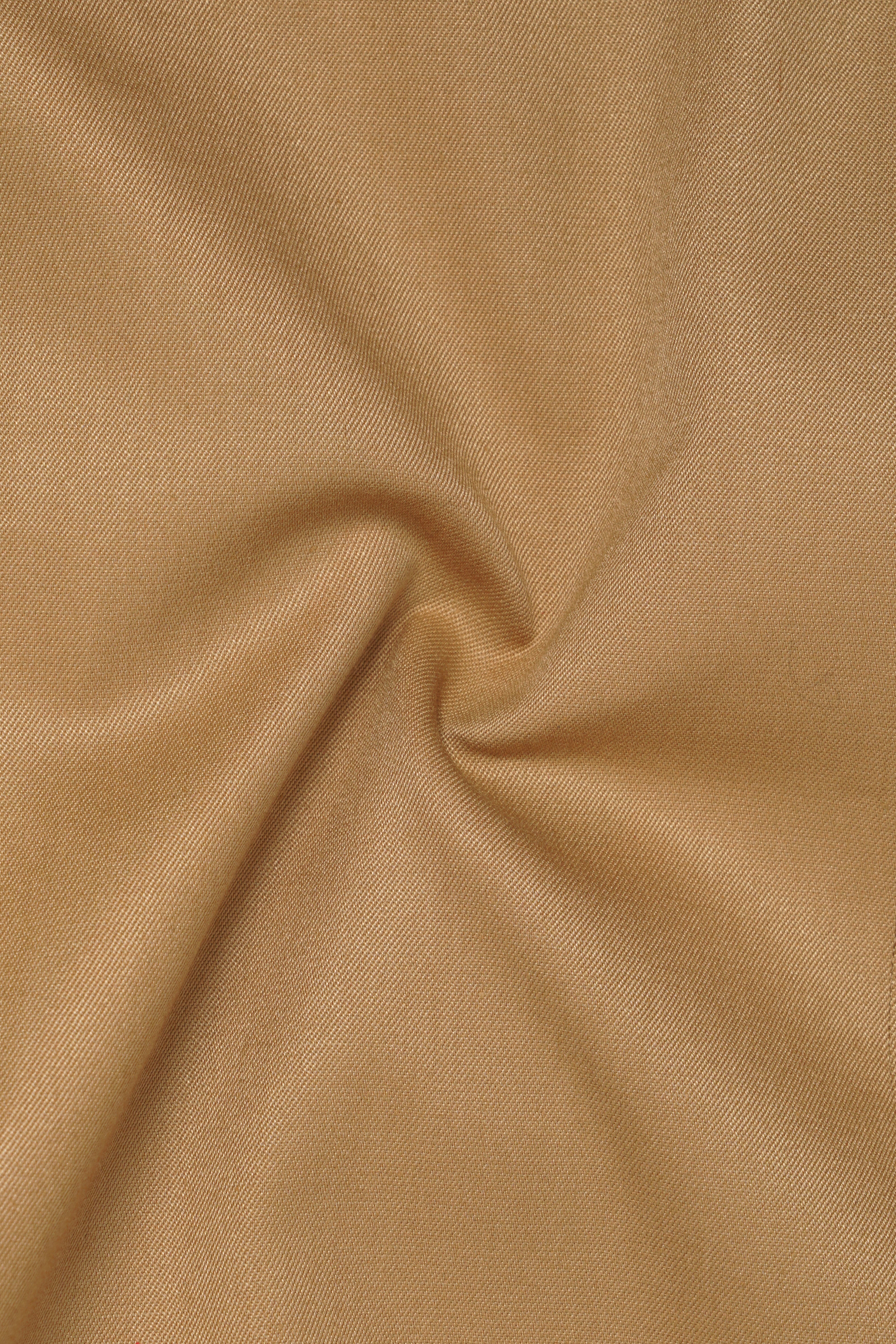 Twine Beige Wool Rich Double Breasted Suit