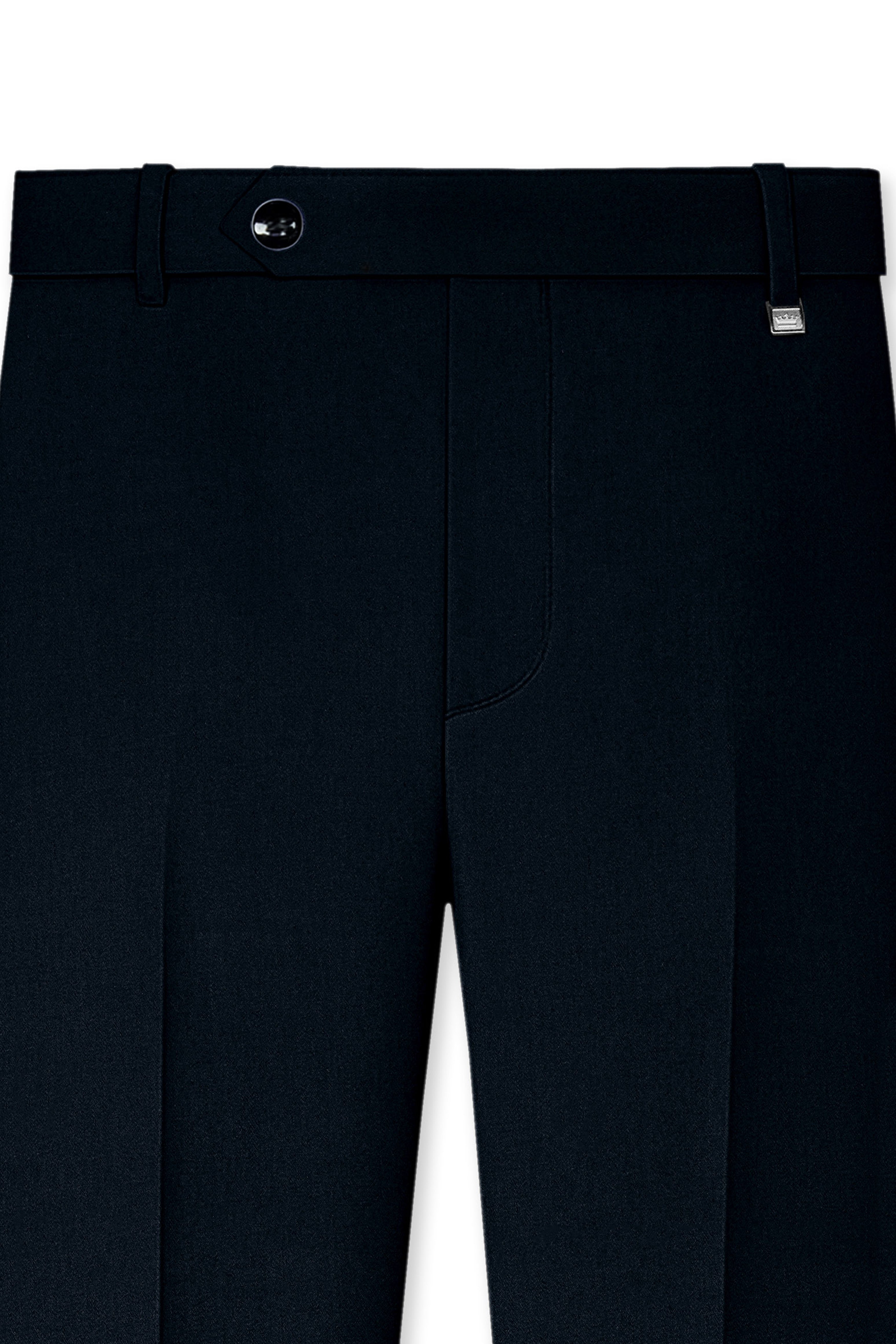 Bunker Blue Premium Cotton Double Breasted Suit