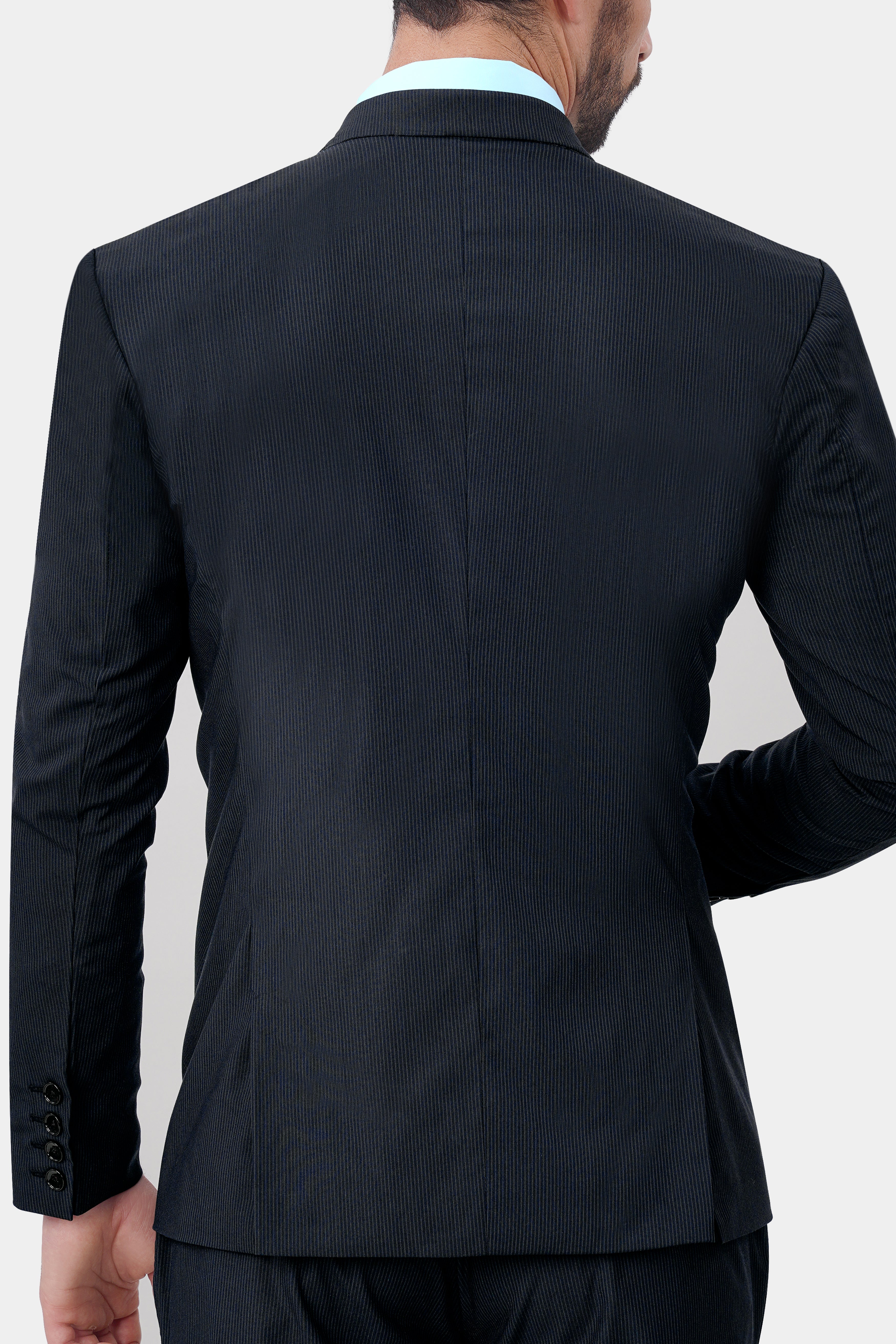 Charade Gray Wool Rich Double Breasted Suit ST3128-DB-36, ST3128-DB-38, ST3128-DB-40, ST3128-DB-42, ST3128-DB-44, ST3128-DB-46, ST3128-DB-48, ST3128-DB-50, ST3128-DB-52, ST3128-DB-54, ST3128-DB-56, ST3128-DB-58, ST3128-DB-60