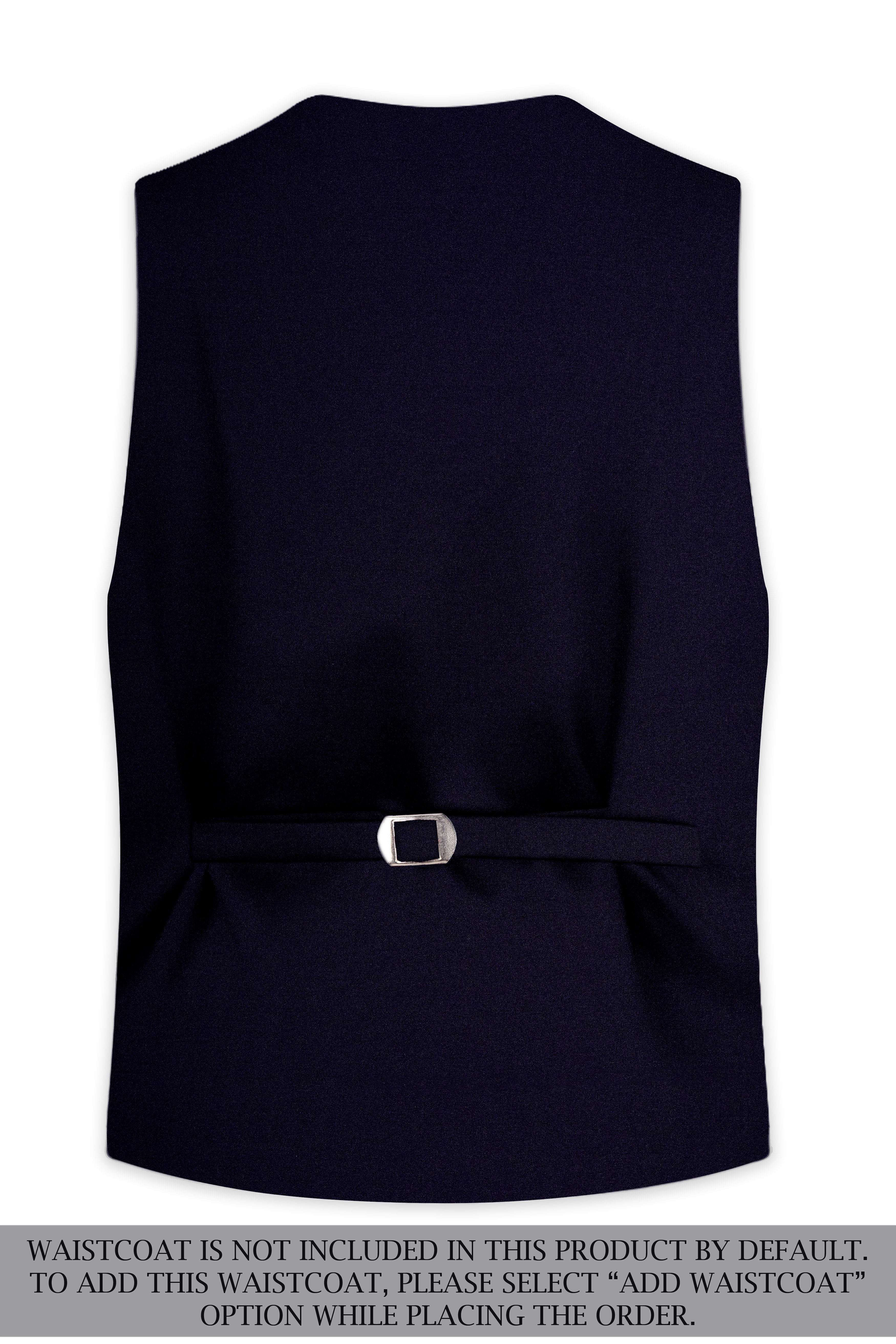 Vistaro-Korean Blue (The Best Blue We Have) 4-Way Stretch Wool Rich Slight Stretch Suit