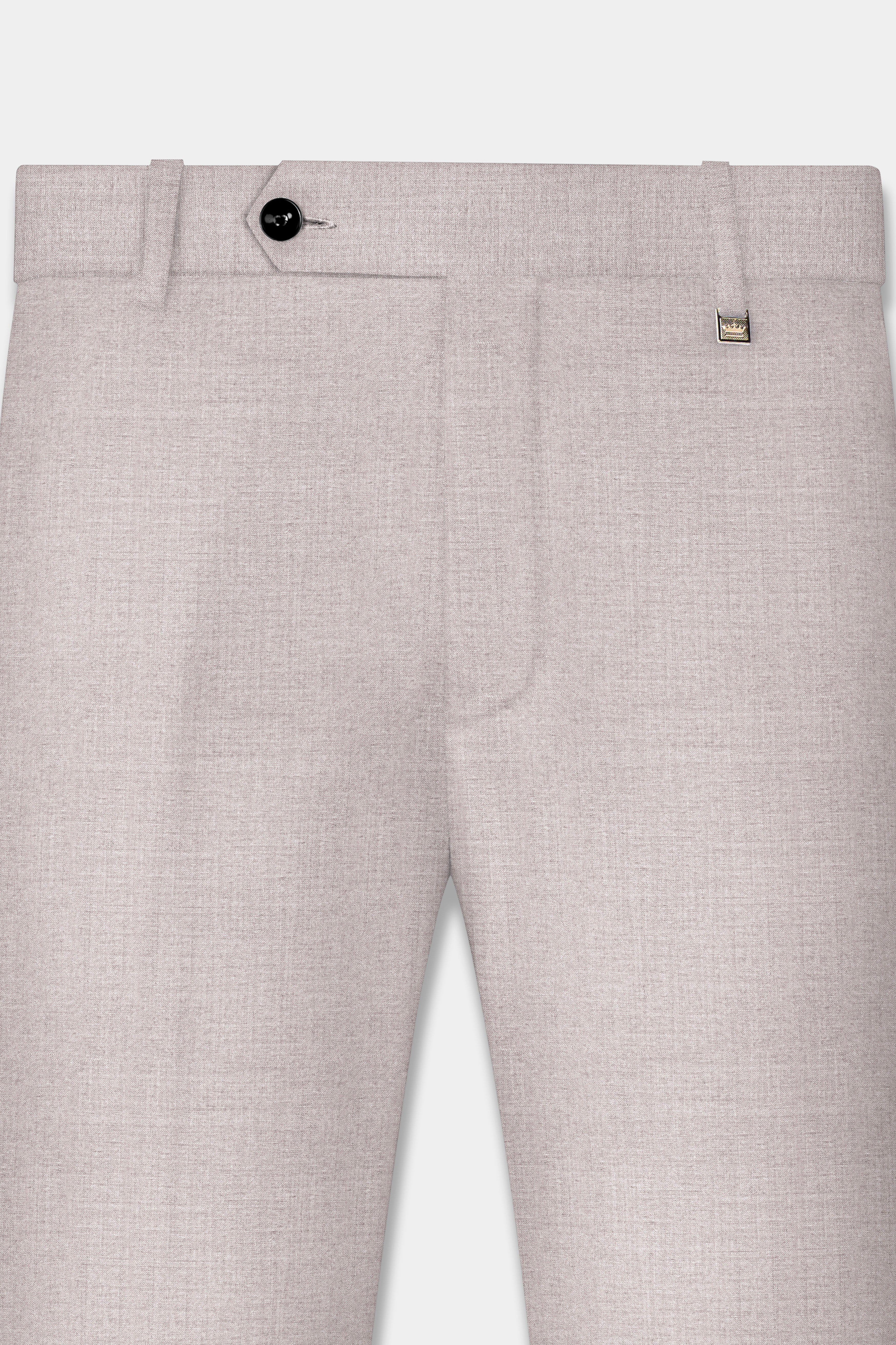 Clamshell Cream Wool Rich Bandhgala Suit