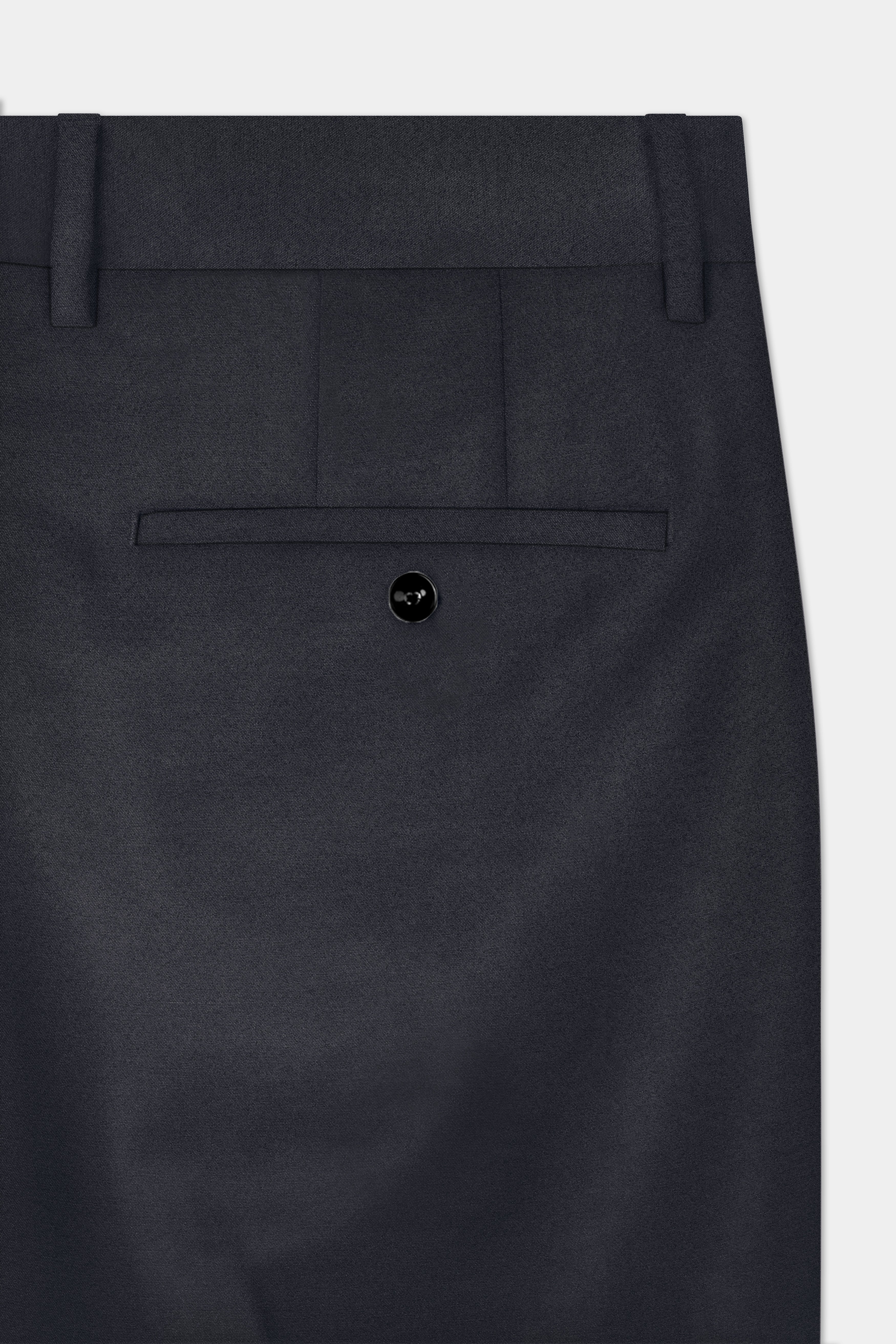 Piano Gray Wool Blend Single Breasted Suit