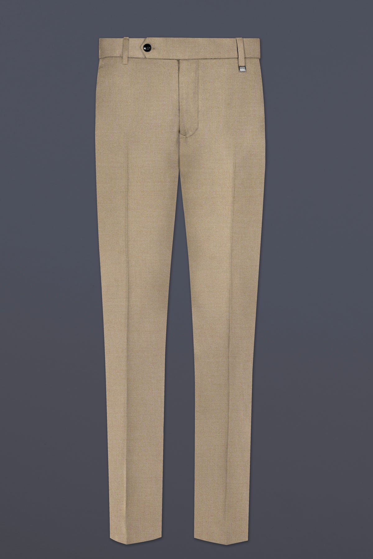 Hillary Cream Solid Wool Blend Double Breasted Suit