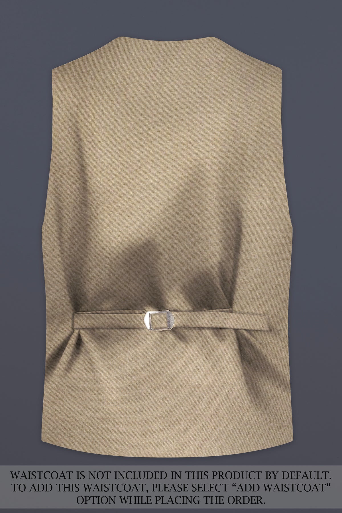 Hillary Cream Solid Wool Blend Double Breasted Suit