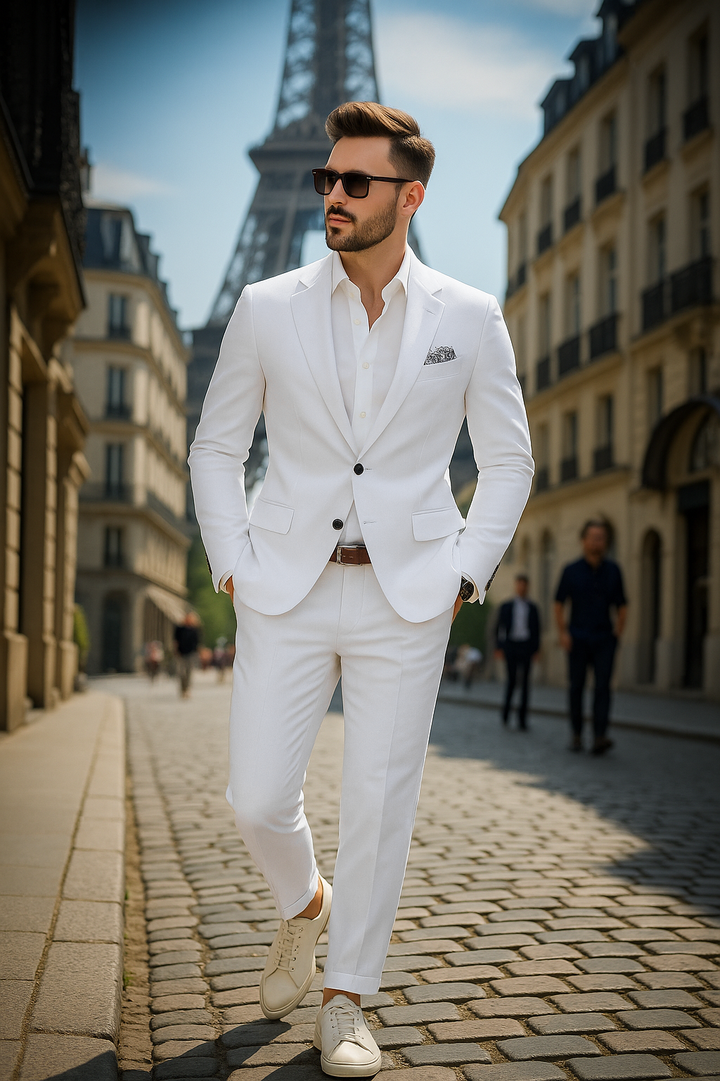 Granite-Alto Gray Solid Wool Rich Single Breasted Stretchable Traveler Suit