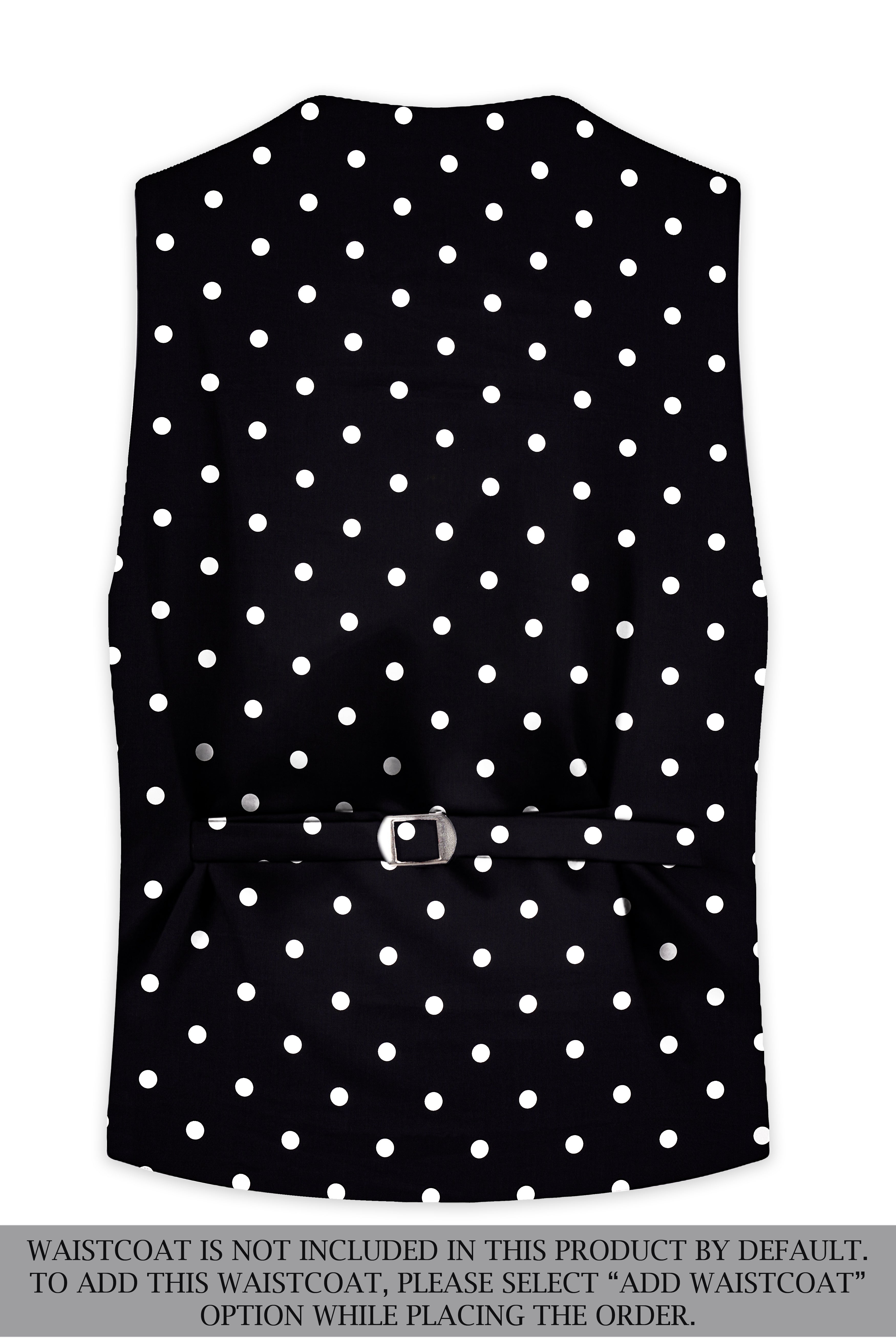Jade Black Polka print Premium cotton Suit