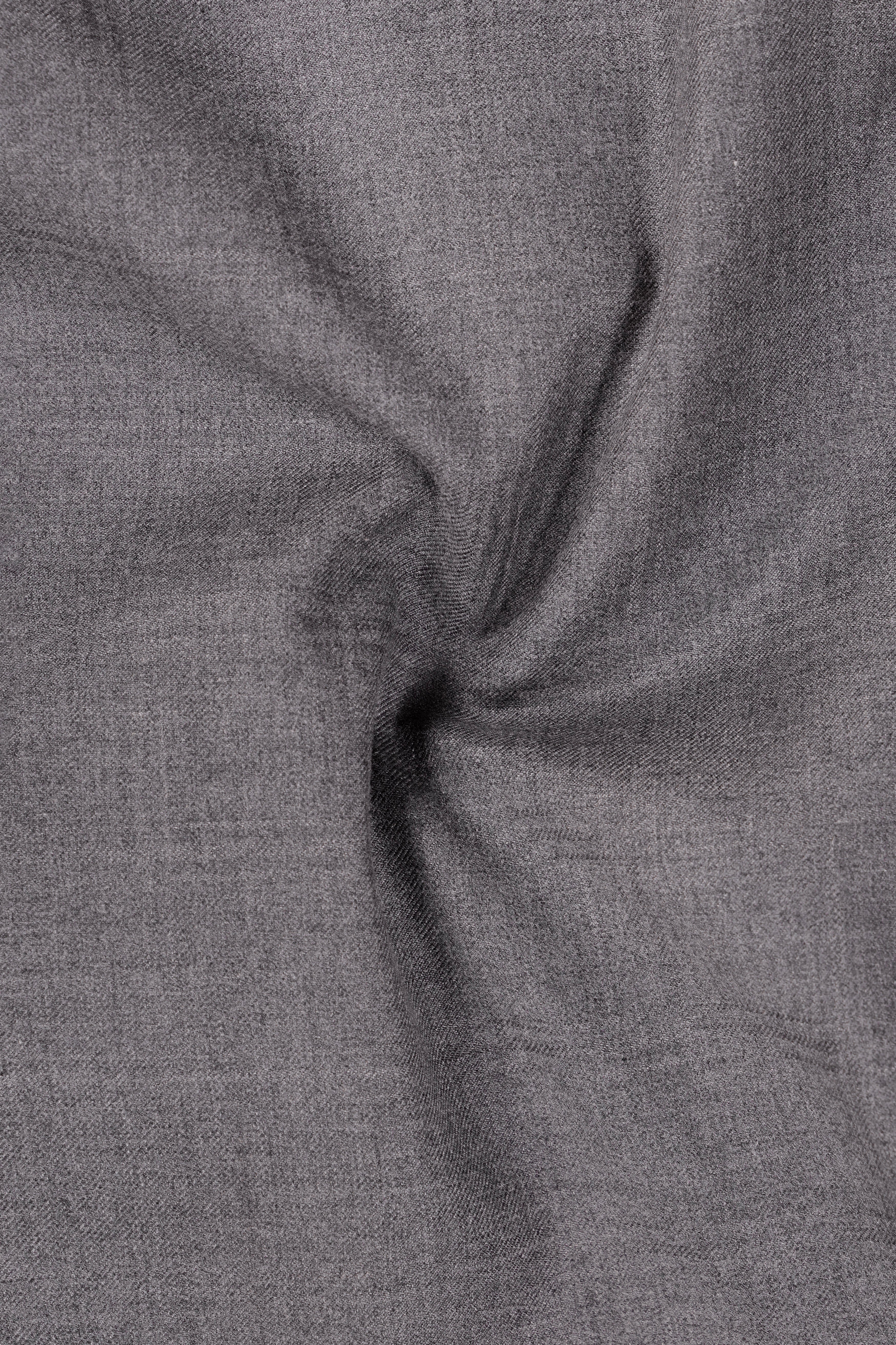 Ironside Gray Windows Wool Rich Double Breasted Suit