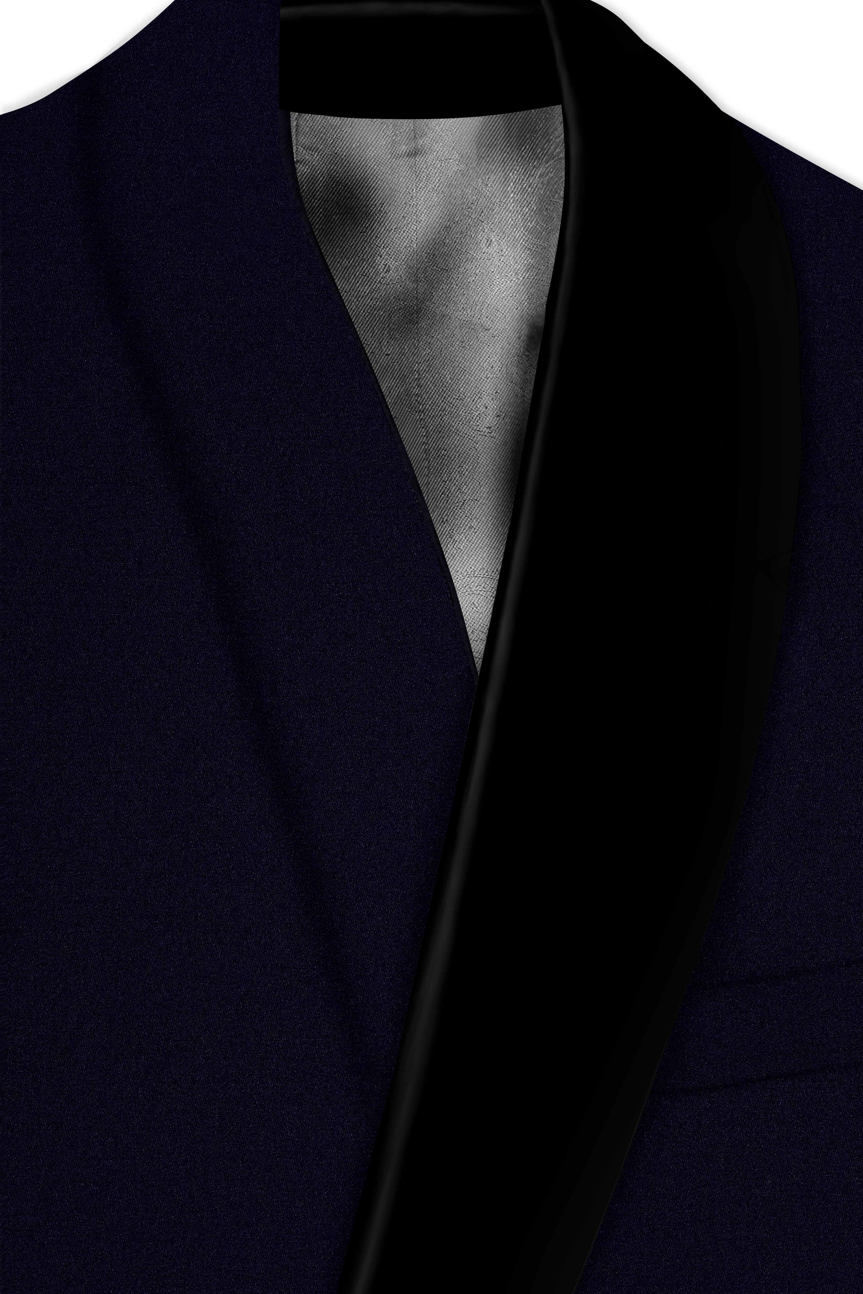 Vistaro-Korean Blue (The Best Blue We Have) Wool Rich Tuxedo Stretchable Traveler Suit