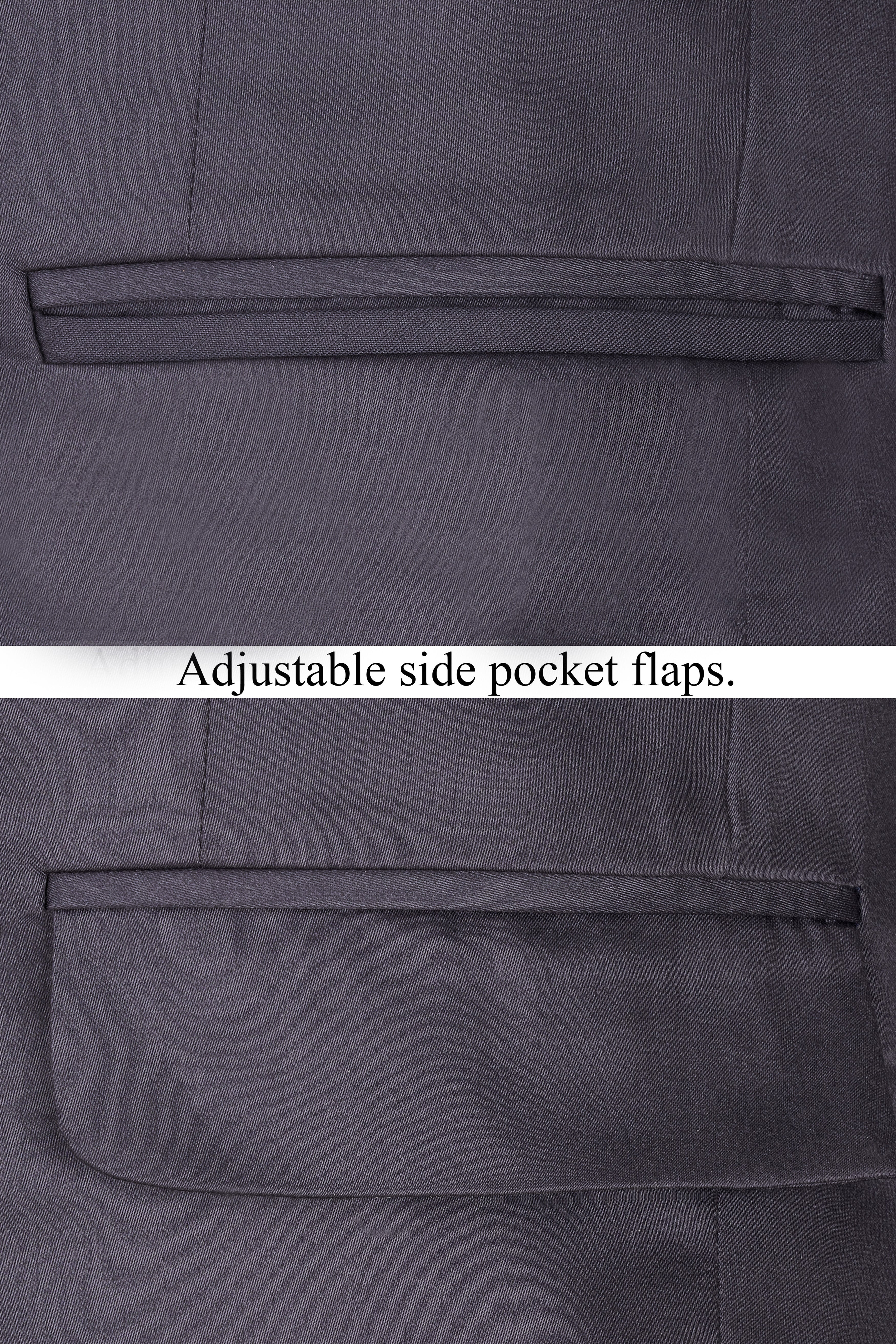Porpoise Grey Subtle Sheen Wool Suit