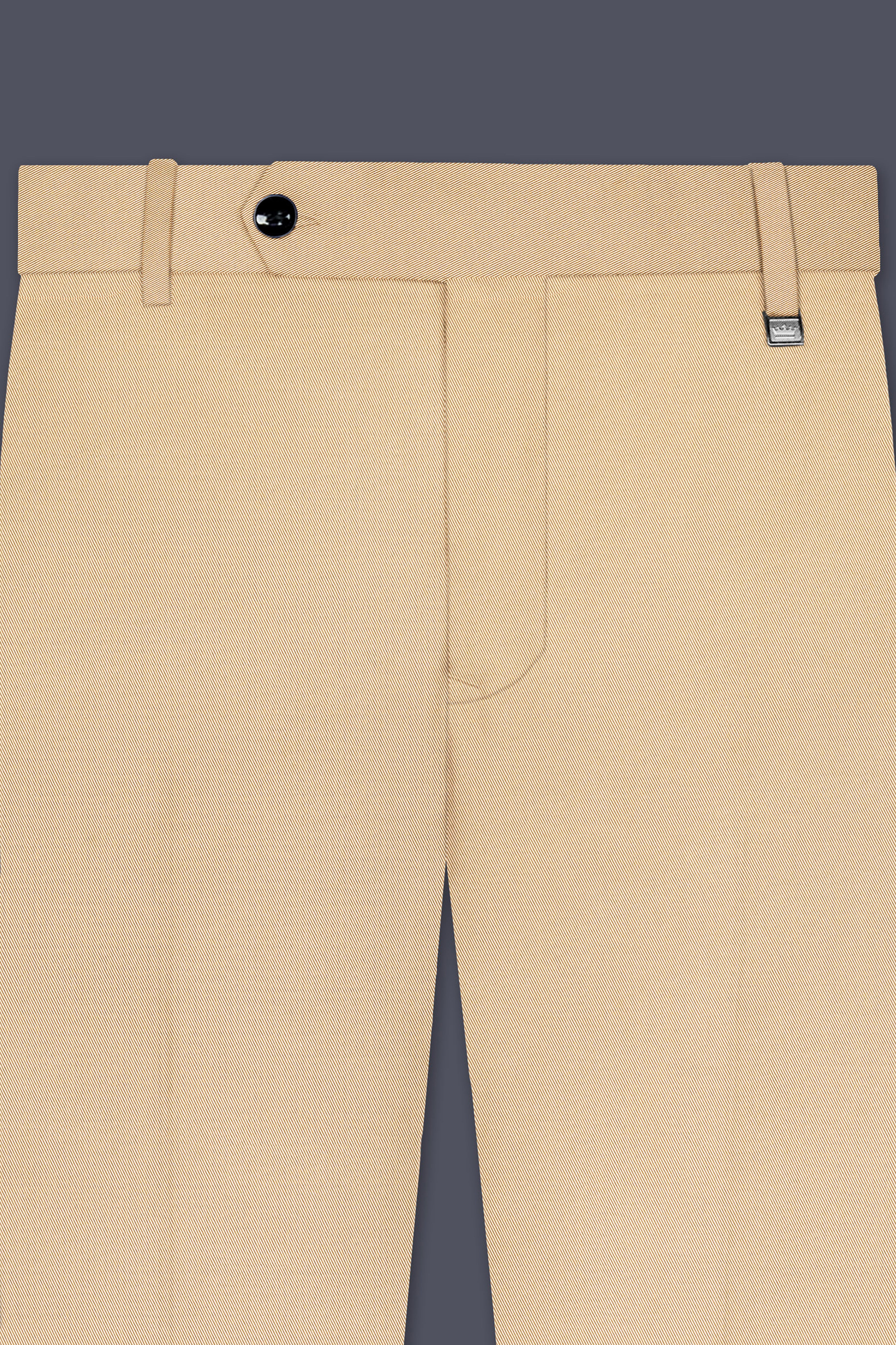 Beauroan-Sandrift Brown Premium Cotton Single Breasted Suit