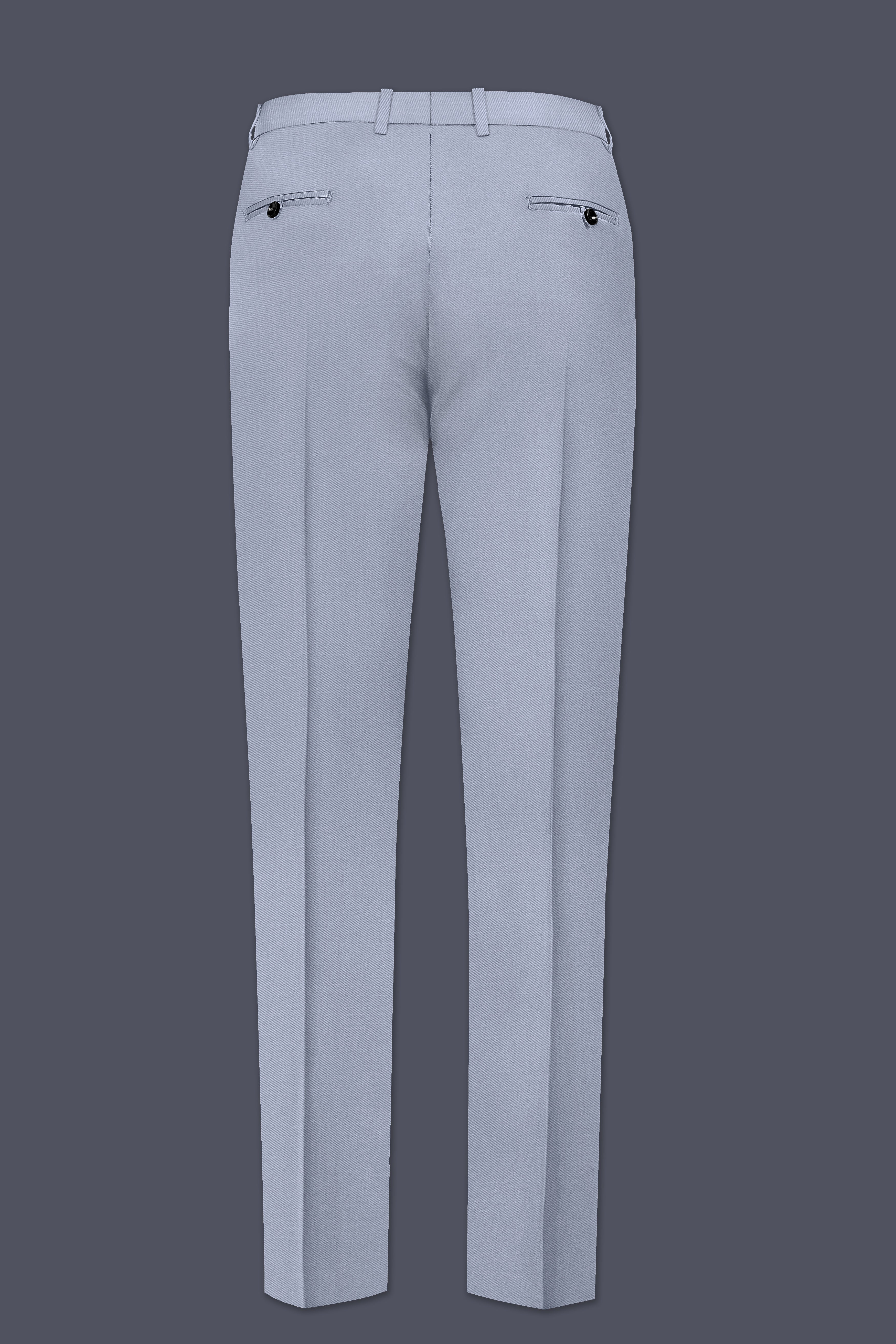 Silgrove-Loblolly Gray Wool Rich Stretchable Traveler Tuxedo Suit