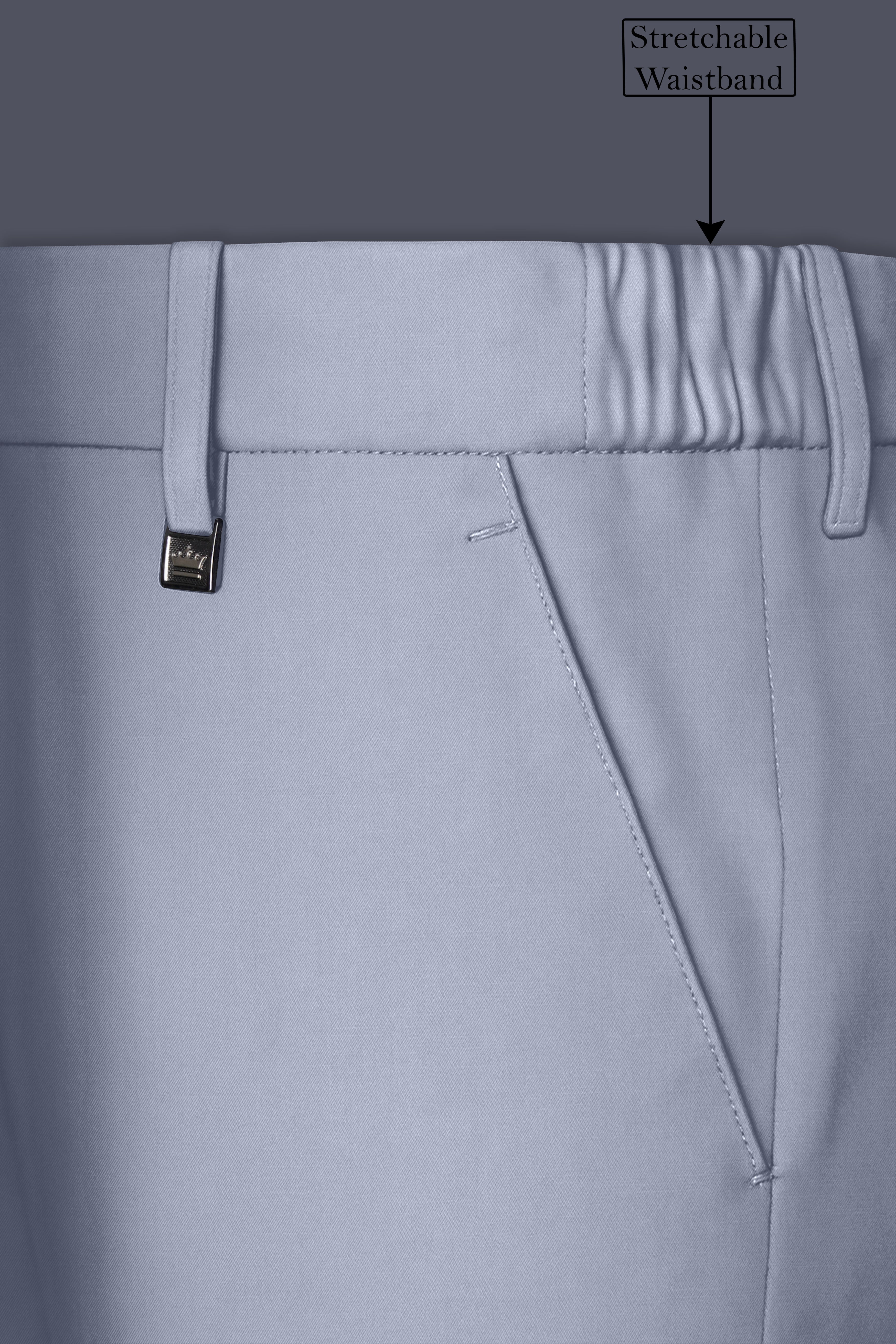 Silgrove-Loblolly Gray Wool Rich Stretchable Traveler Tuxedo Suit