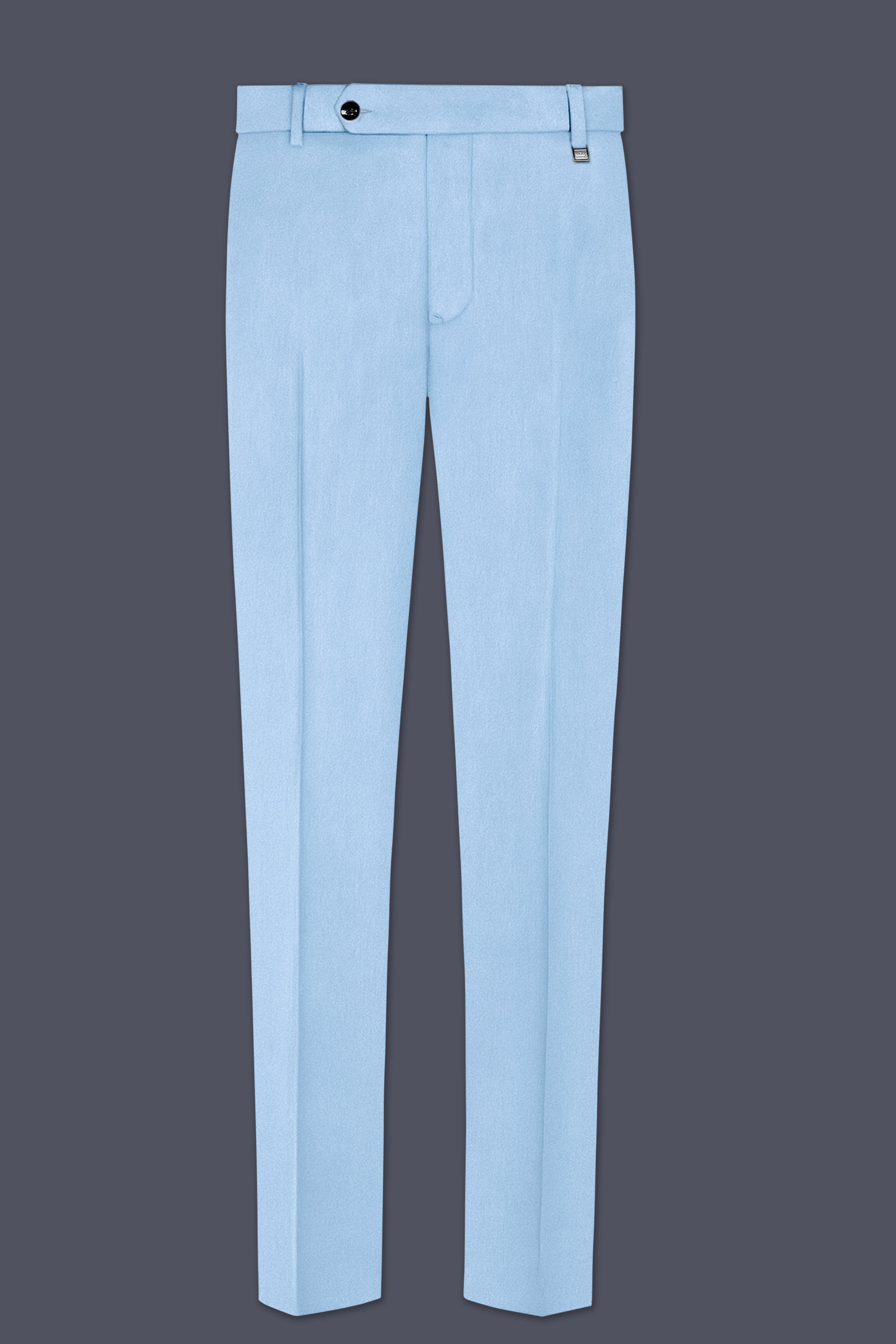 Velairis-Spindle Blue Velvet Peak Lapel Tuxedo Suit