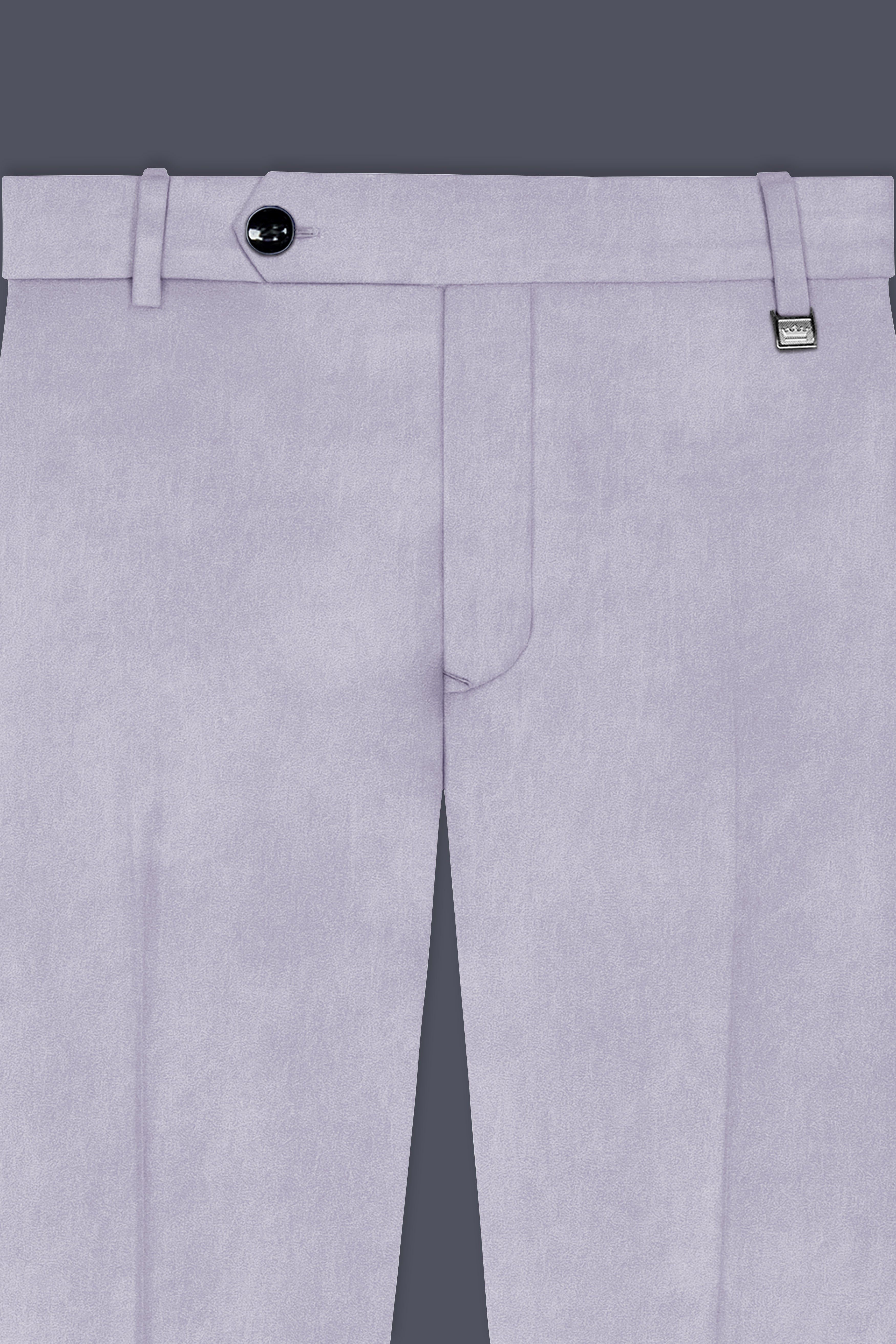 Argivell-French Gray Velvet Peak Lapel Tuxedo Suit